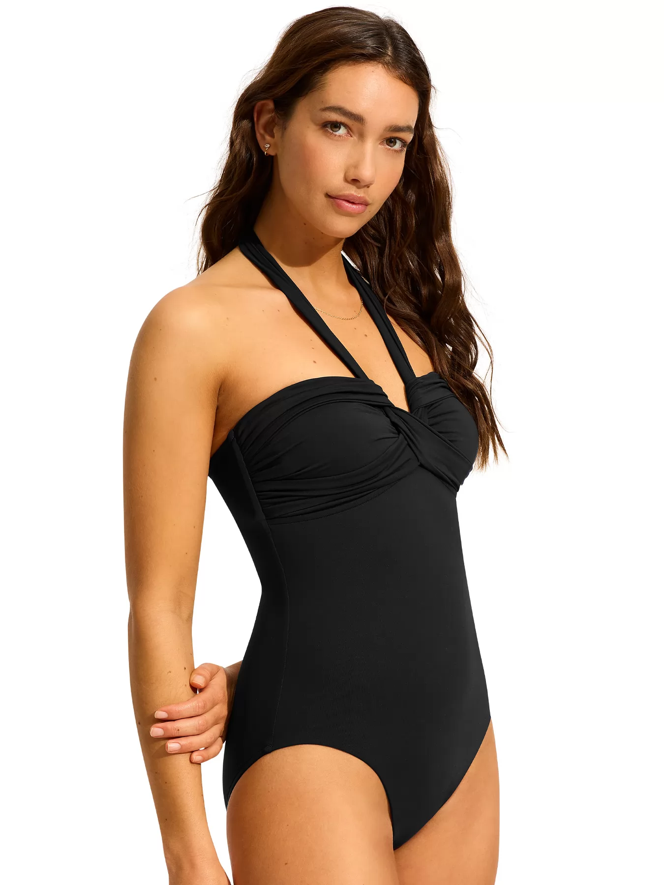 Czarny Kostium kąpielowy Seafolly Collective 10271-942 - zdjęcie 3