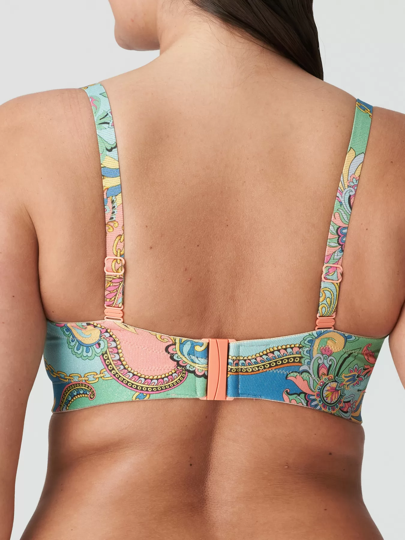 Niebieski, różowy, wielobarwny, zielony Góra od kostiumu PrimaDonna Celaya 4011217 - zdjęcie 2