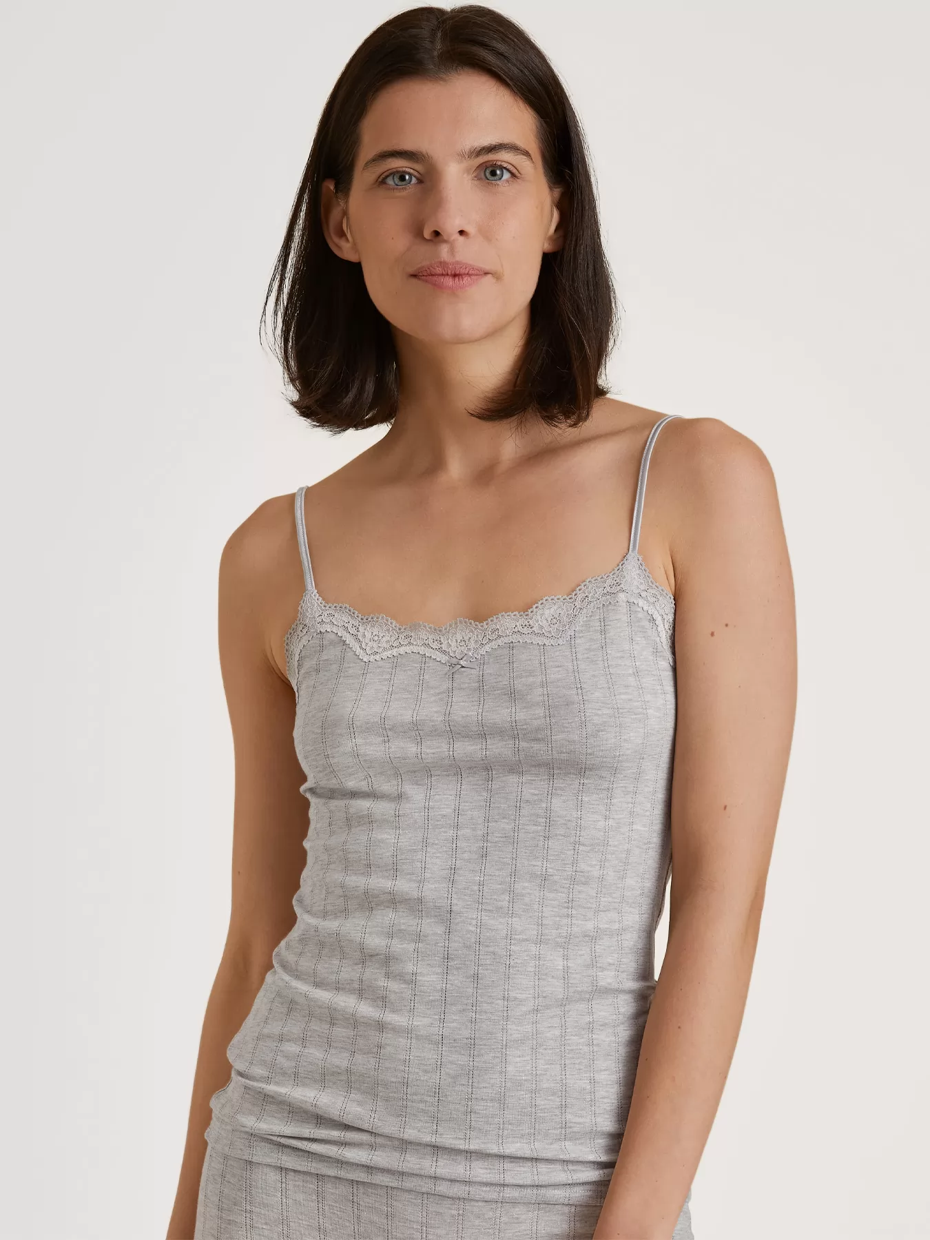 Szary Koszulka damska Calida Etude Toujours 10092 - zdjęcie 1