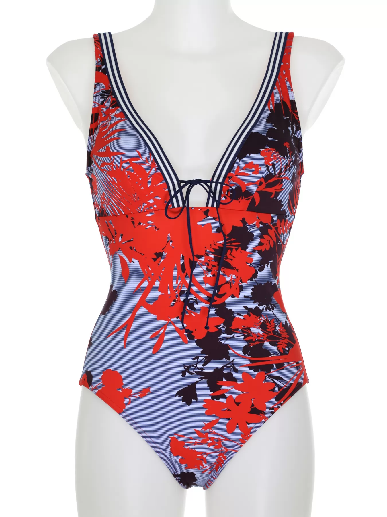 Czerwony, fioletowy, niebieski, pomarańczowy Kostium kąpielowy Sunflair 22119 - zdjęcie 3