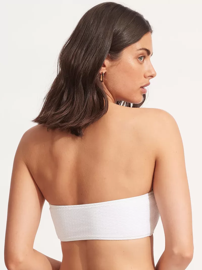 Biały Góra od bikini Seafolly Sea Dive 31034-861 - zdjęcie 2