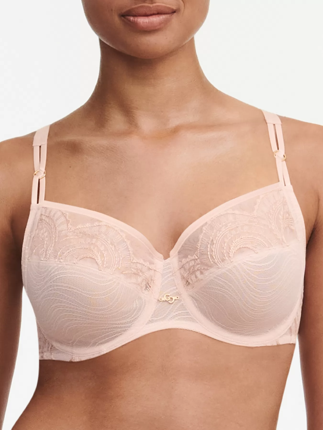 Różowy Biustonosz Chantelle Mystic Dream C11YMU - zdjęcie 1