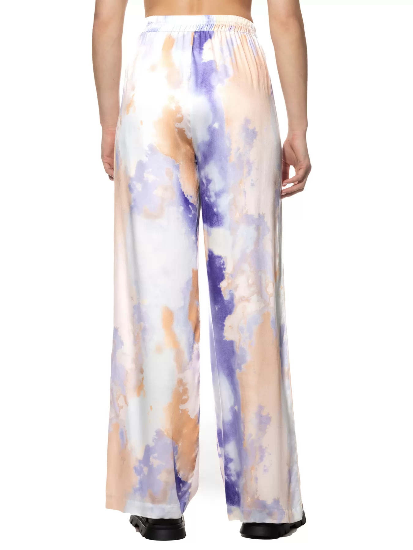 Biały, fioletowy, pomarańczowy Spodnie damskie mey Feli 17719 - zdjęcie 2