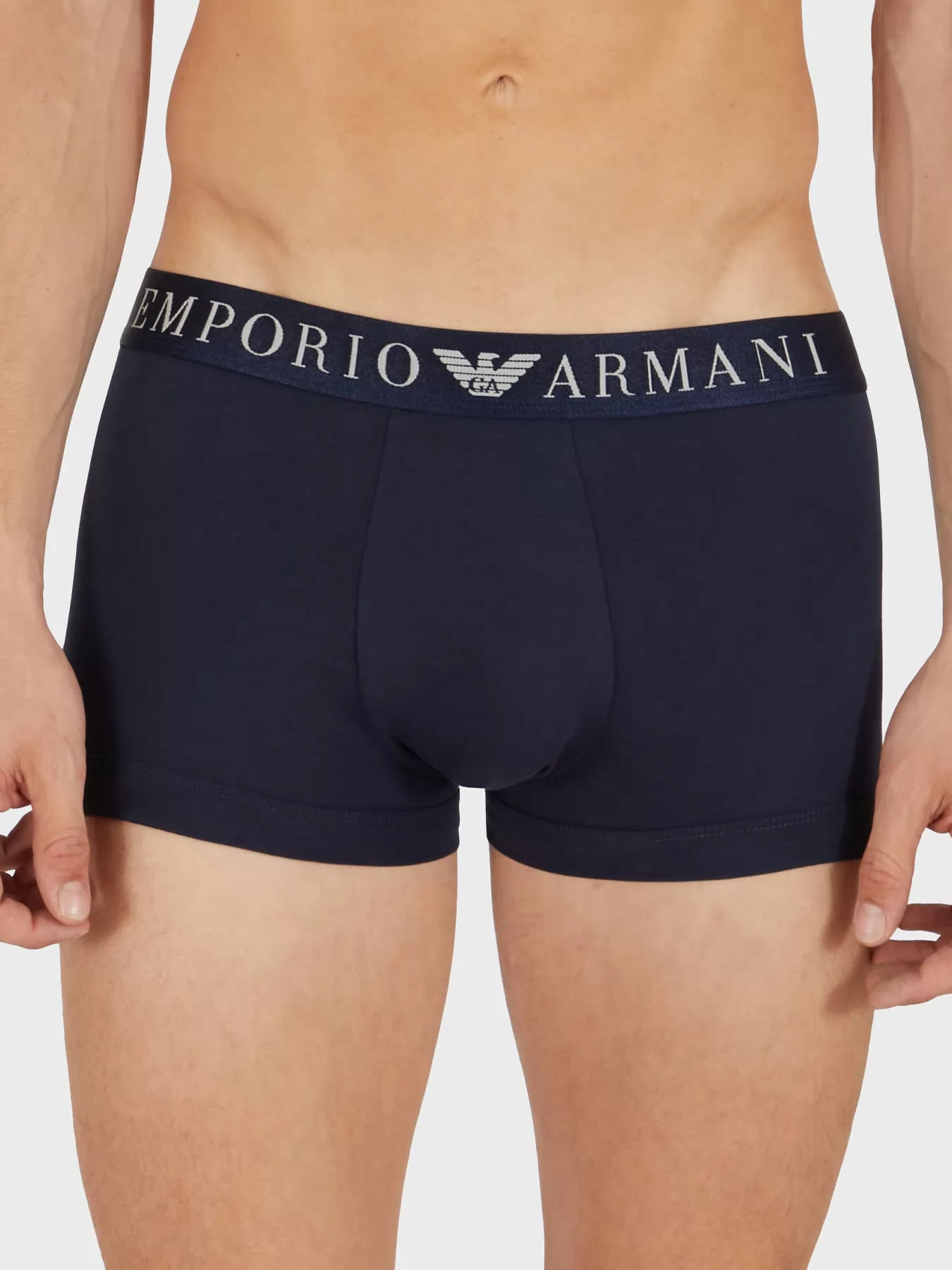 Granatowy Bokserki męskie Emporio Armani 1113894R522 - zdjęcie 1