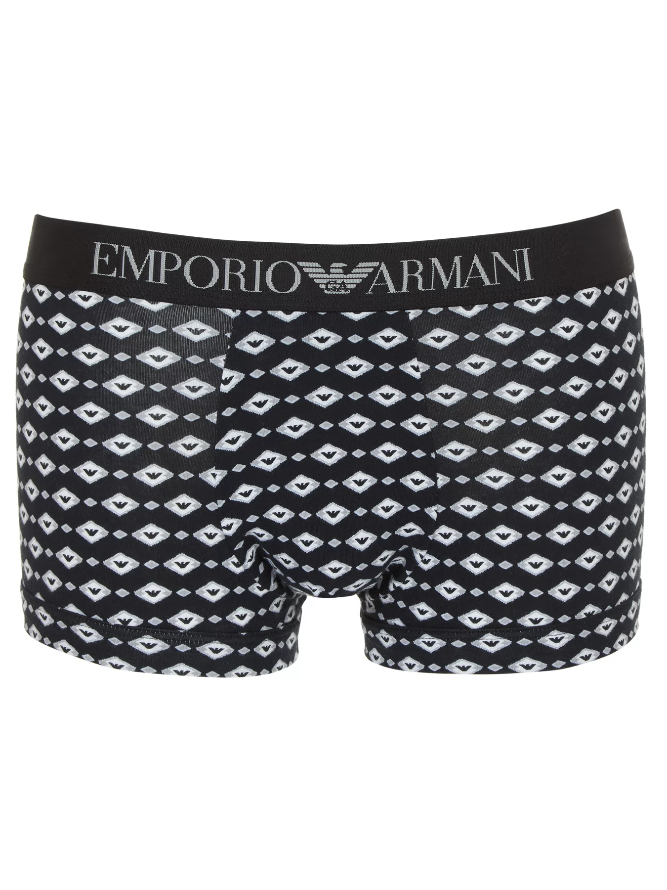 Czarno-biały, czarny Bokserki męskie Emporio Armani 1113894R504 - zdjęcie 2