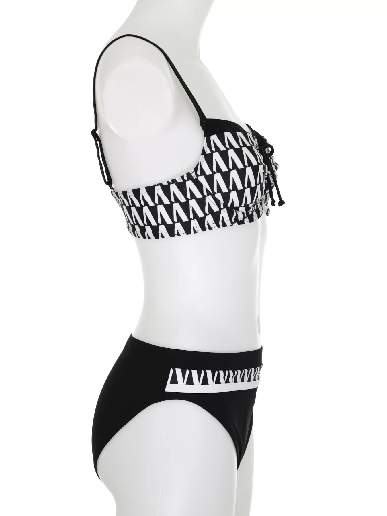 Czarno-biały, czarny Kostium kąpielowy Sunflair 21709 - zdjęcie 7