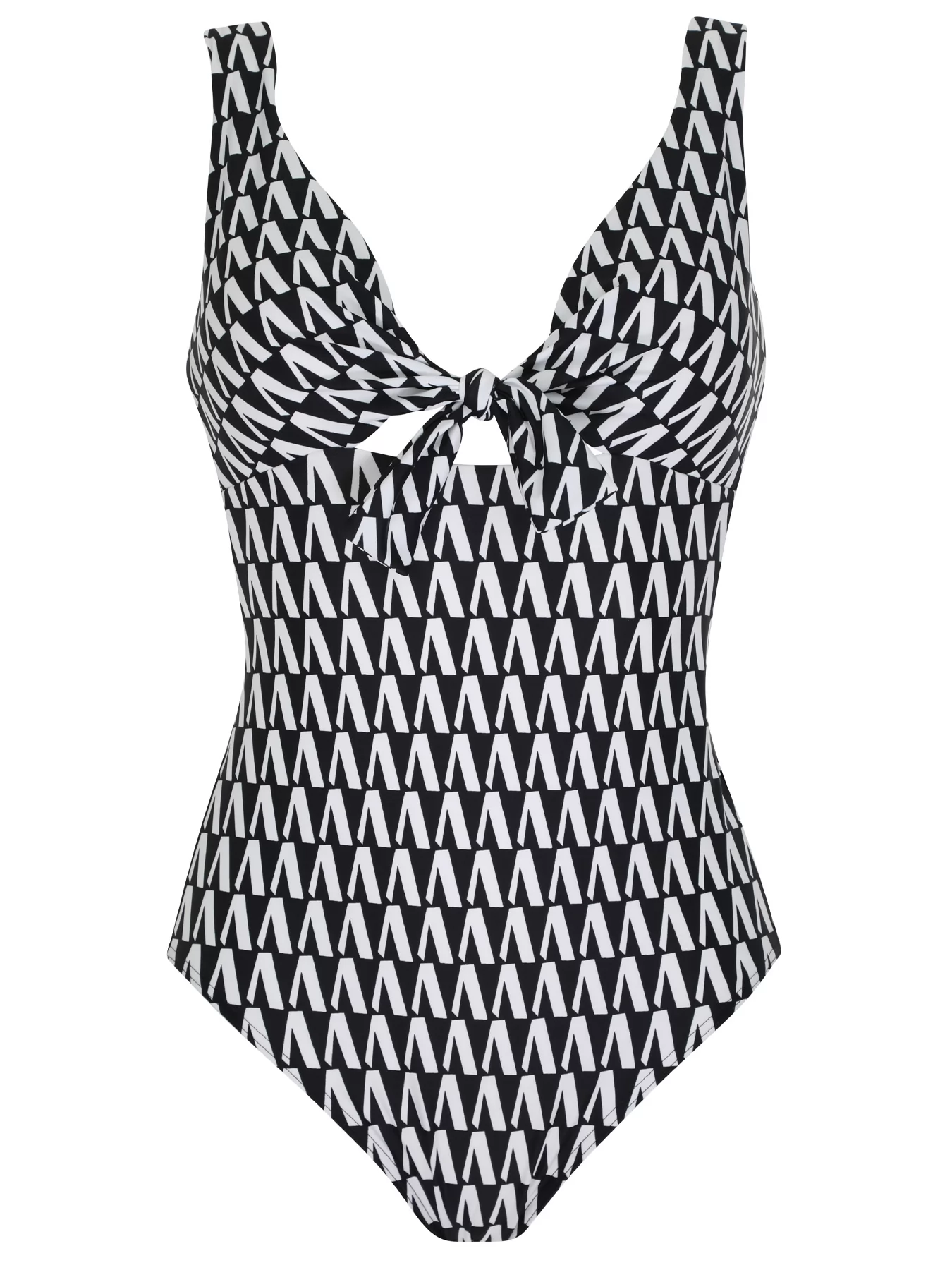 Czarno-biały, czarny Kostium kąpielowy Sunflair 22015 - zdjęcie 1