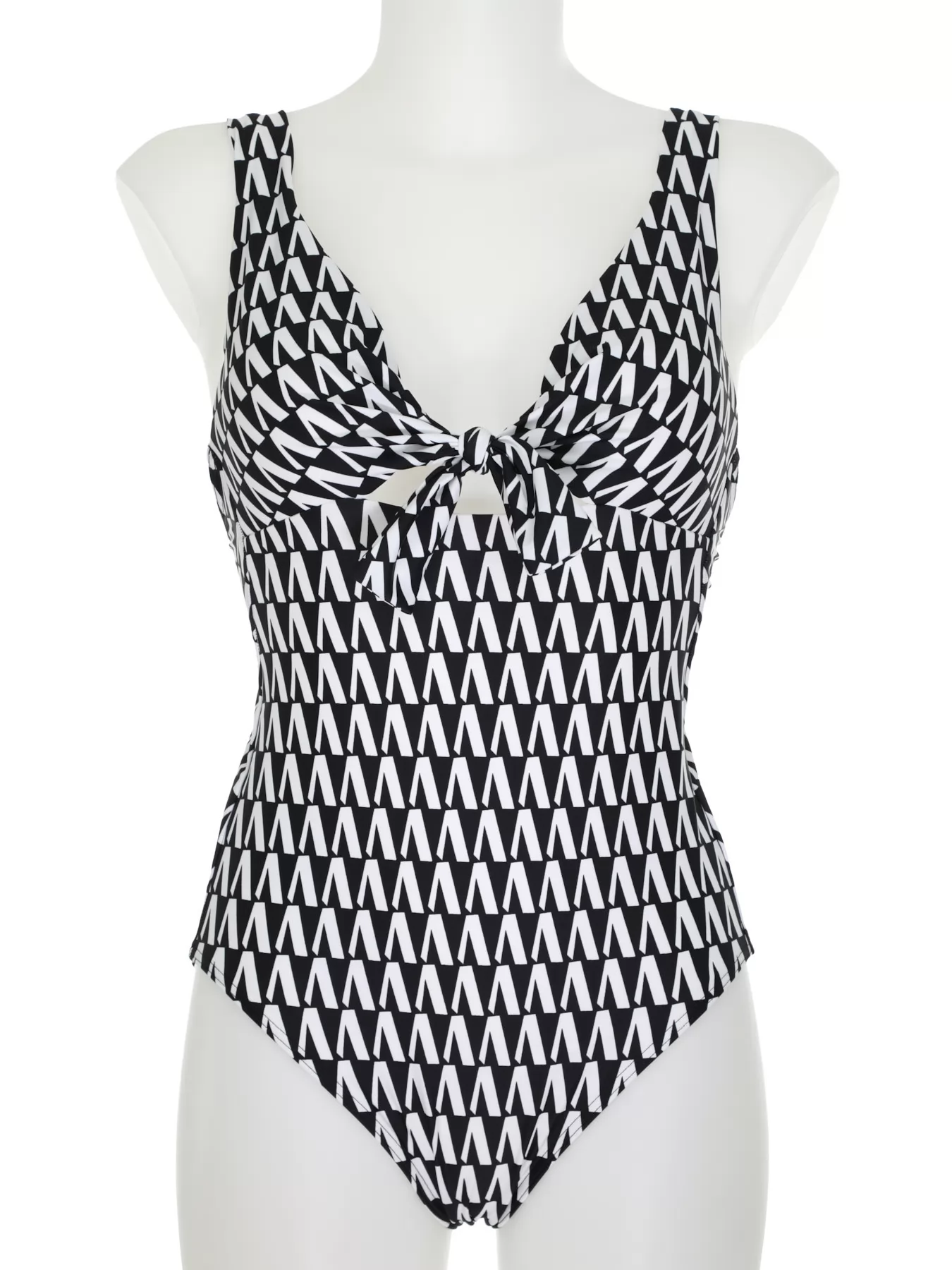 Czarno-biały, czarny Kostium kąpielowy Sunflair 22015 - zdjęcie 3