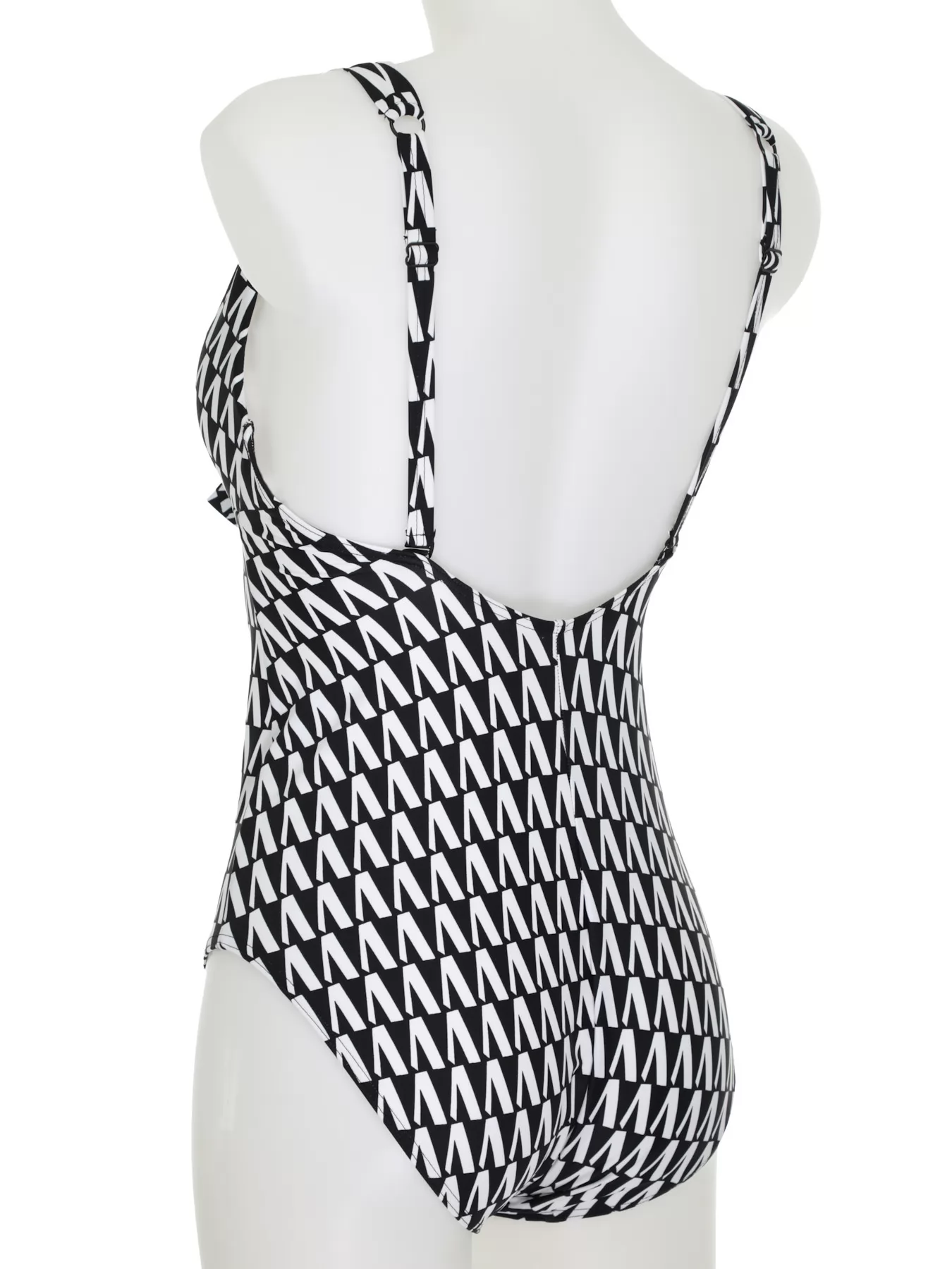 Czarno-biały, czarny Kostium kąpielowy Sunflair 22015 - zdjęcie 4