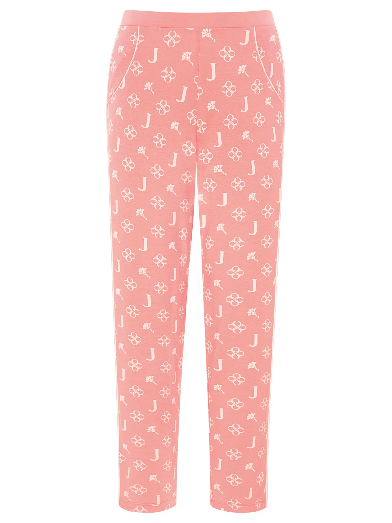 Różowy Spodnie damskie JOOP! 644167 - zdjęcie 4