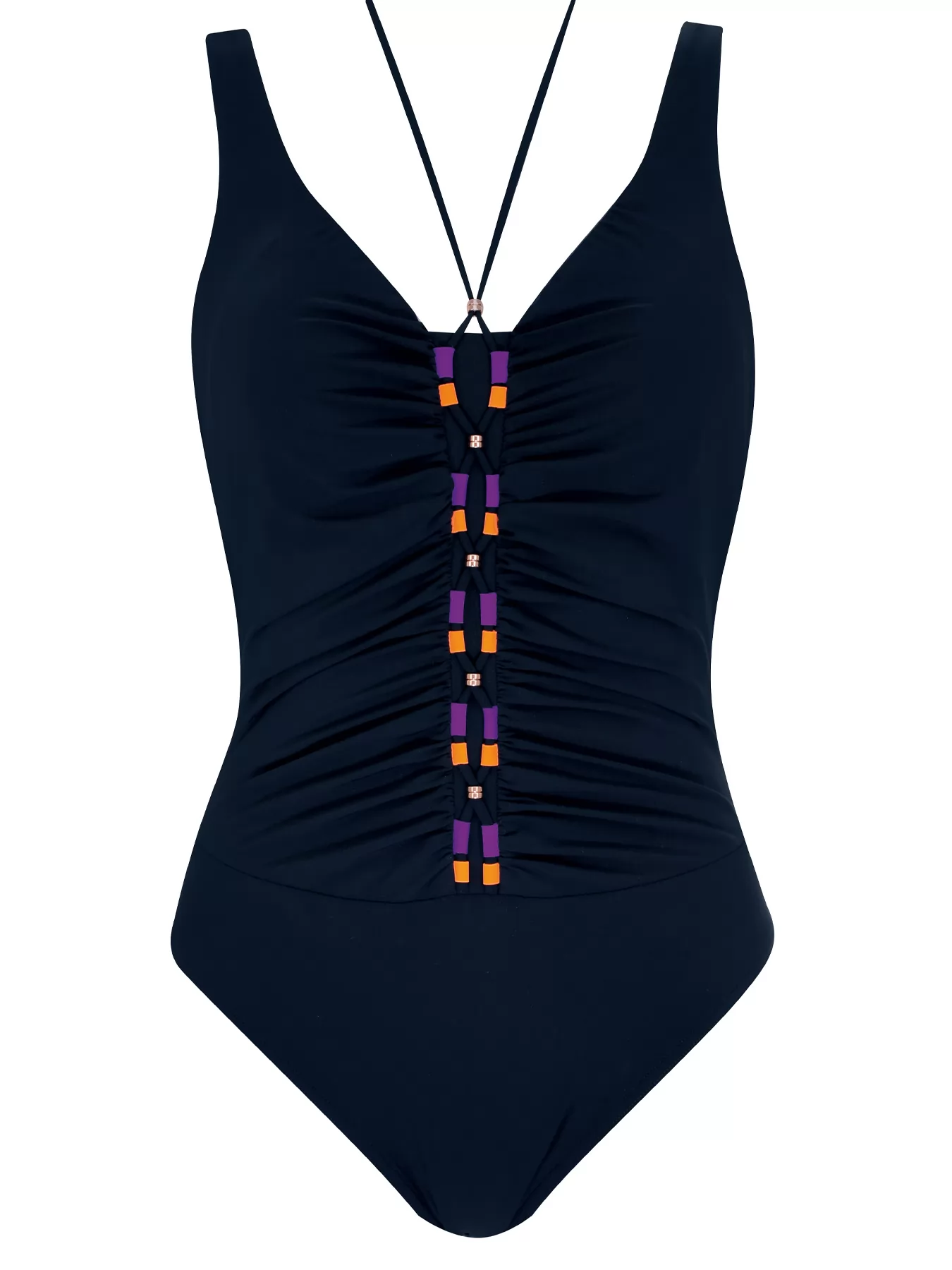 Granatowy Kostium kąpielowy Sunflair 22156 - zdjęcie 1