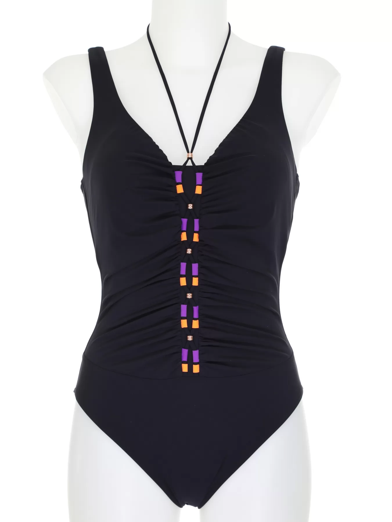 Granatowy Kostium kąpielowy Sunflair 22156 - zdjęcie 4