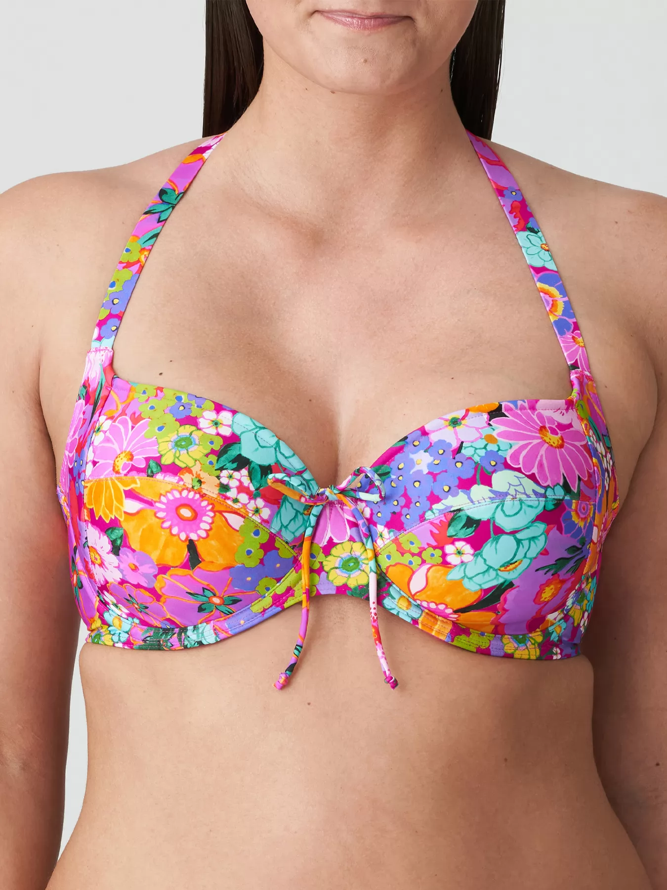 Fioletowy, różowy, wielobarwny Góra od kostiumu PrimaDonna Najac 4011010 - zdjęcie 3