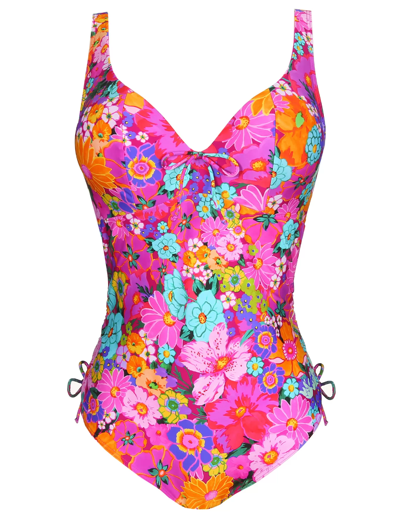 Różowy, wielobarwny Kostium kąpielowy PrimaDonna Najac 4011039 - zdjęcie 8