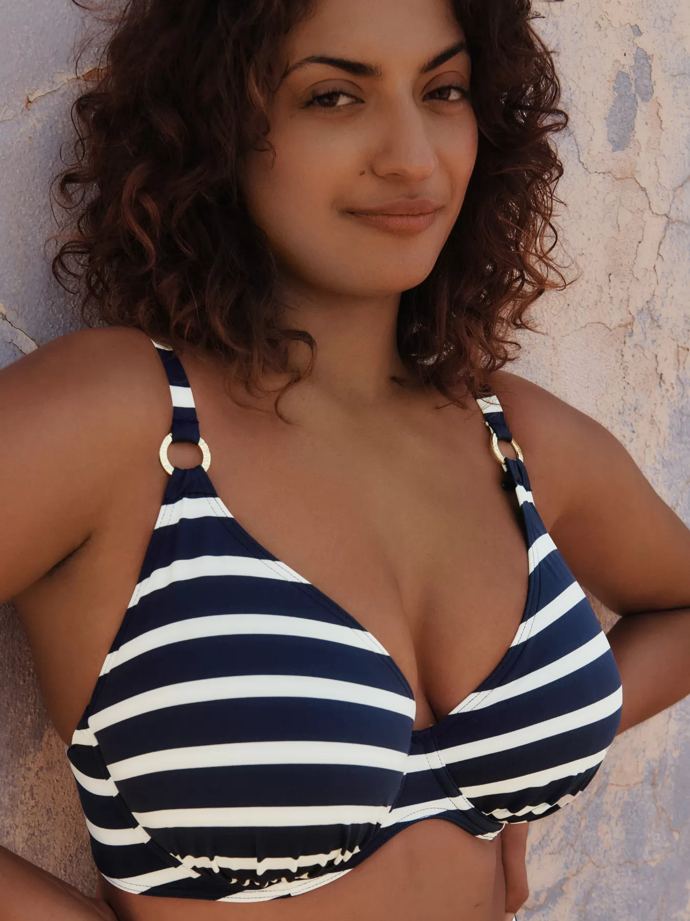 Biały, granatowy Góra od kostiumu PrimaDonna Nayarit 4011519 - zdjęcie 5