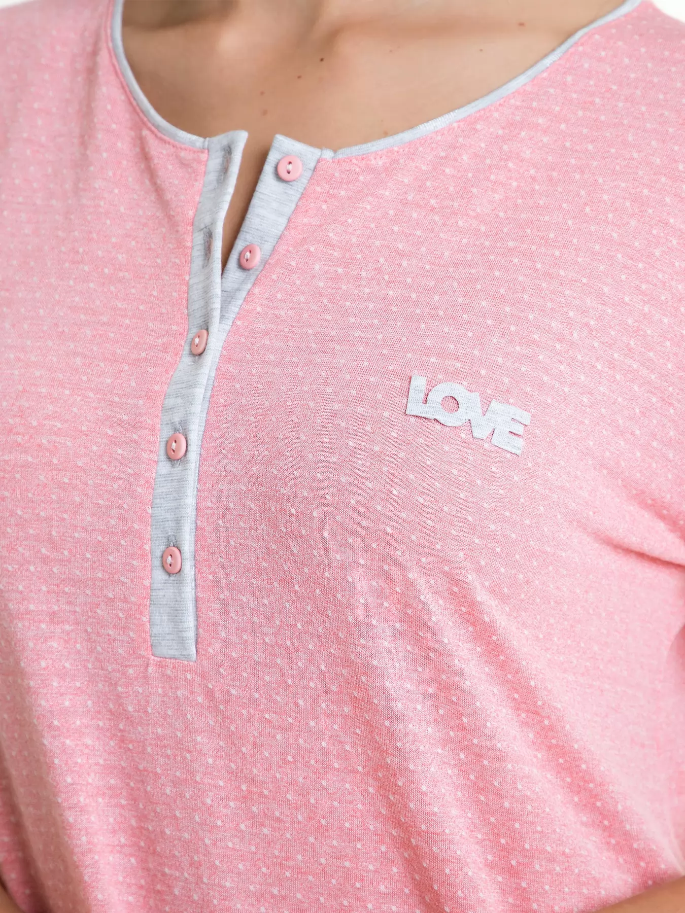 Różowy Koszula nocna Massana 247252 - zdjęcie 3