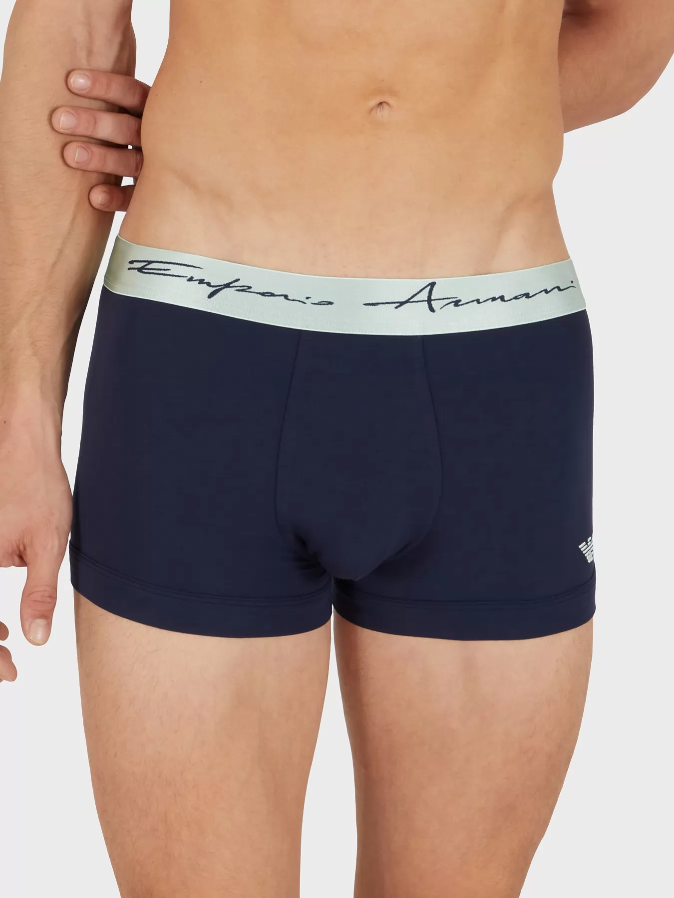 Granatowy Bokserki męskie Emporio Armani 1113894R511 - zdjęcie 1