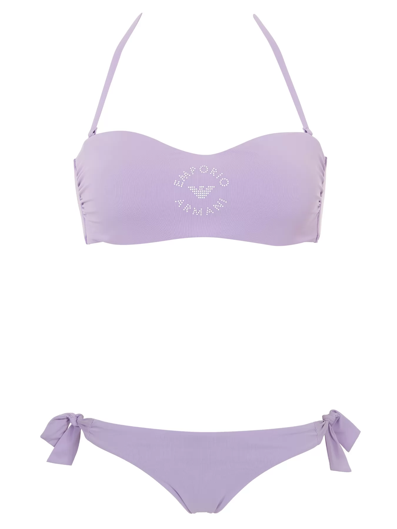 Fioletowy Bikini Emporio Armani 2627374R306 - zdjęcie 3