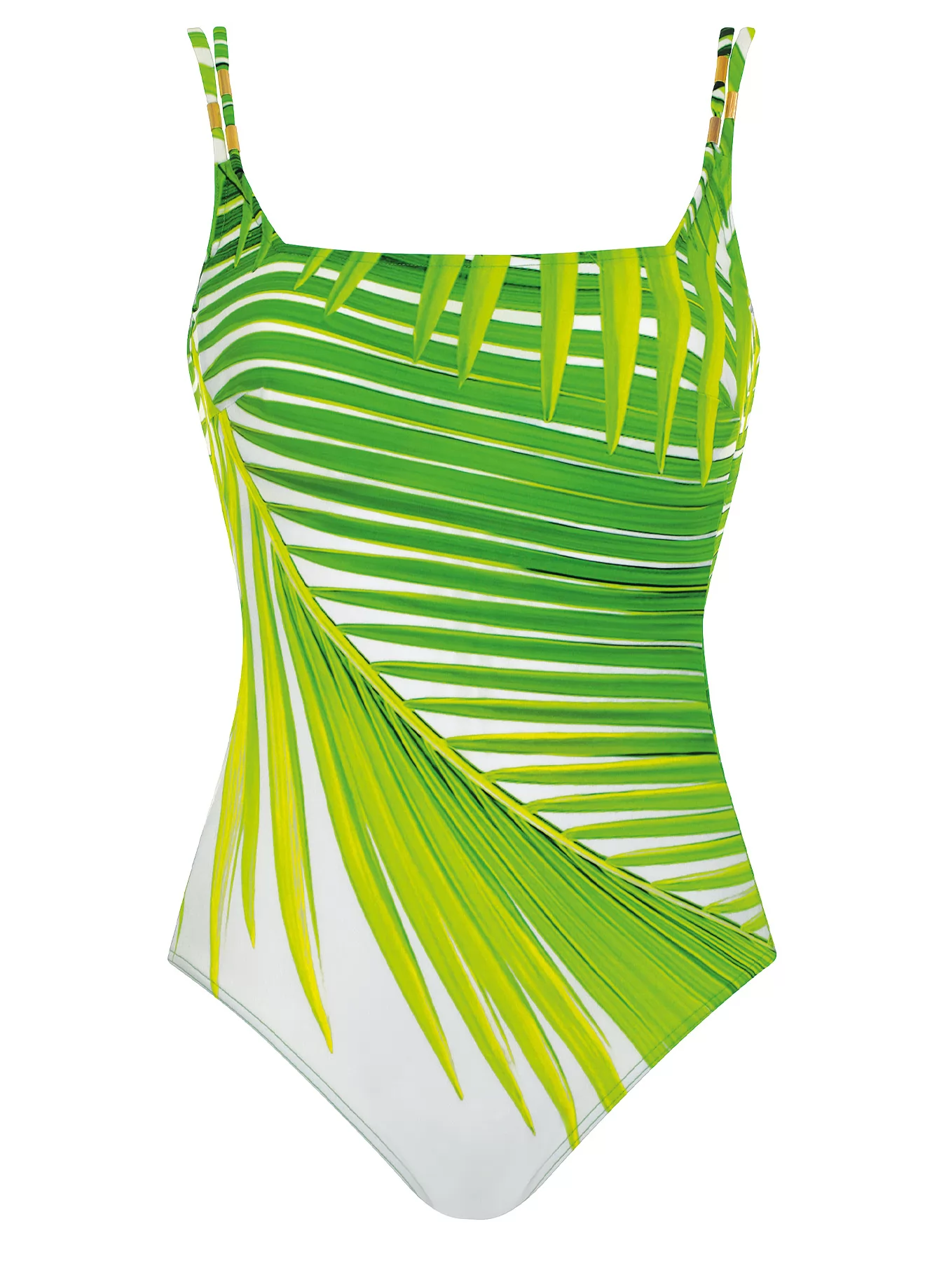 Biały, zielony Kostium kąpielowy Opera 62602 - zdjęcie 1