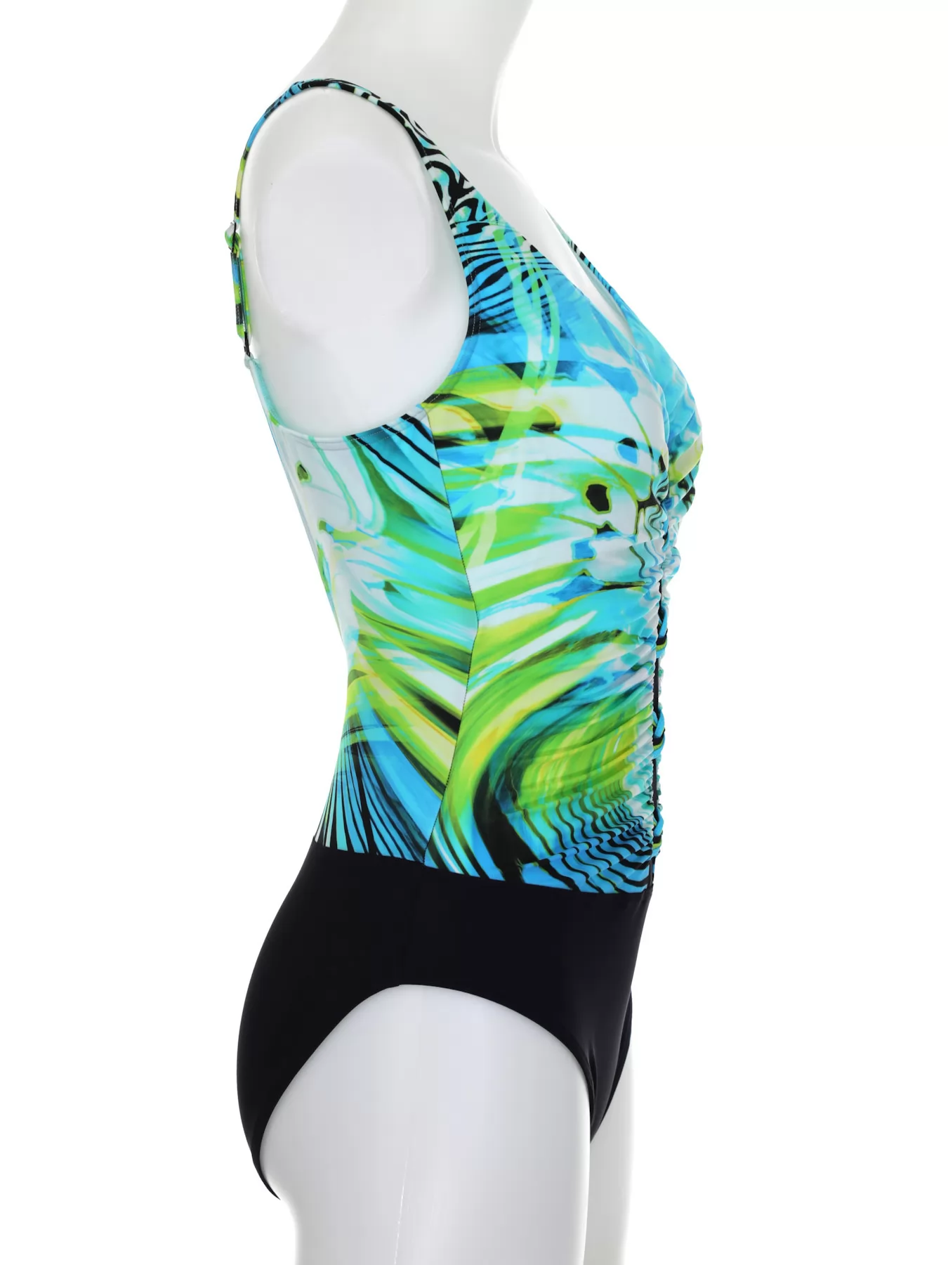 Granatowy, niebieski, zielony Kostium kąpielowy Sunflair Beautyform 72057 - zdjęcie 6