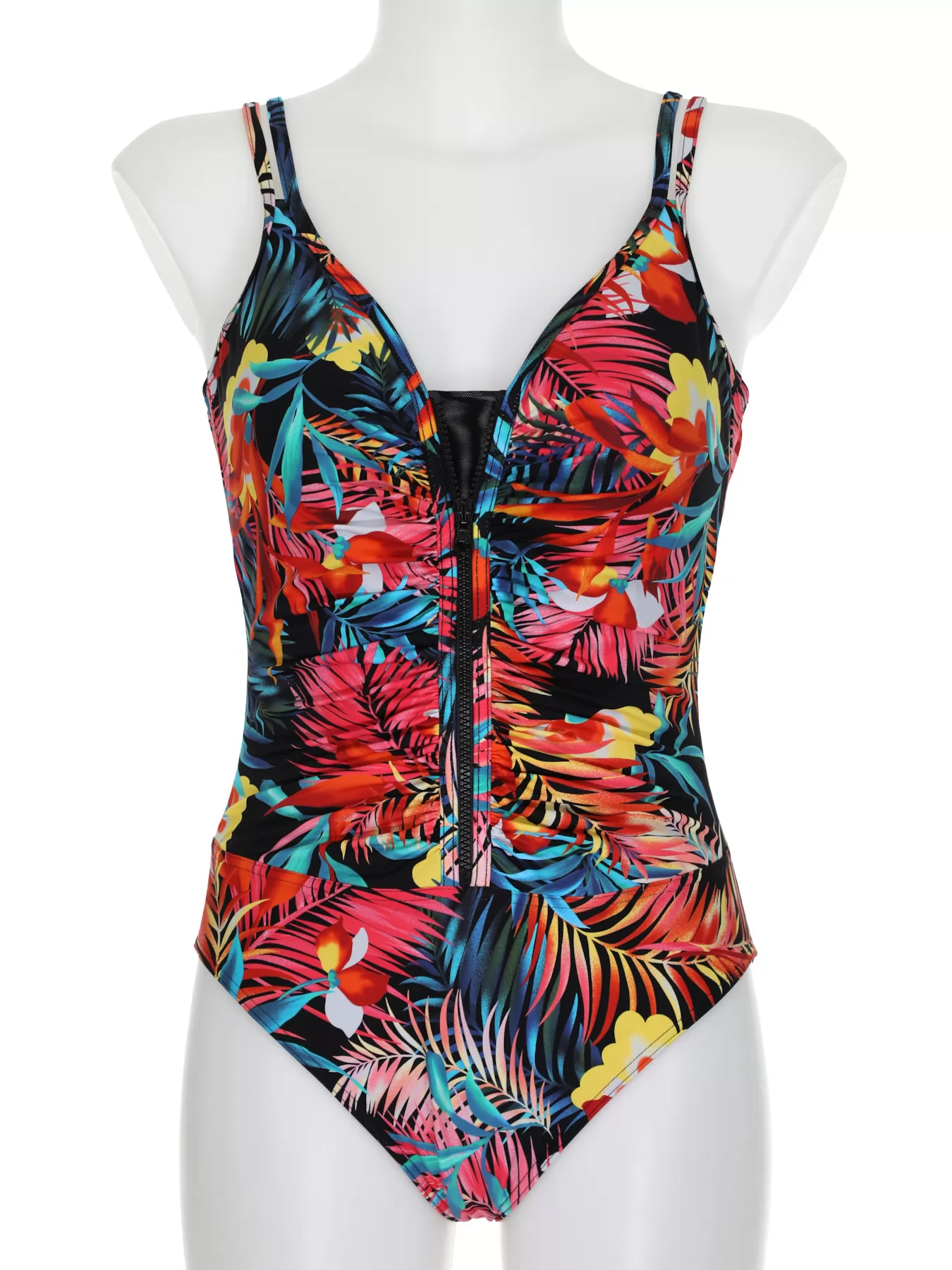 Pomarańczowy, różowy, wielobarwny Kostium kąpielowy Sunflair 72002 - zdjęcie 7