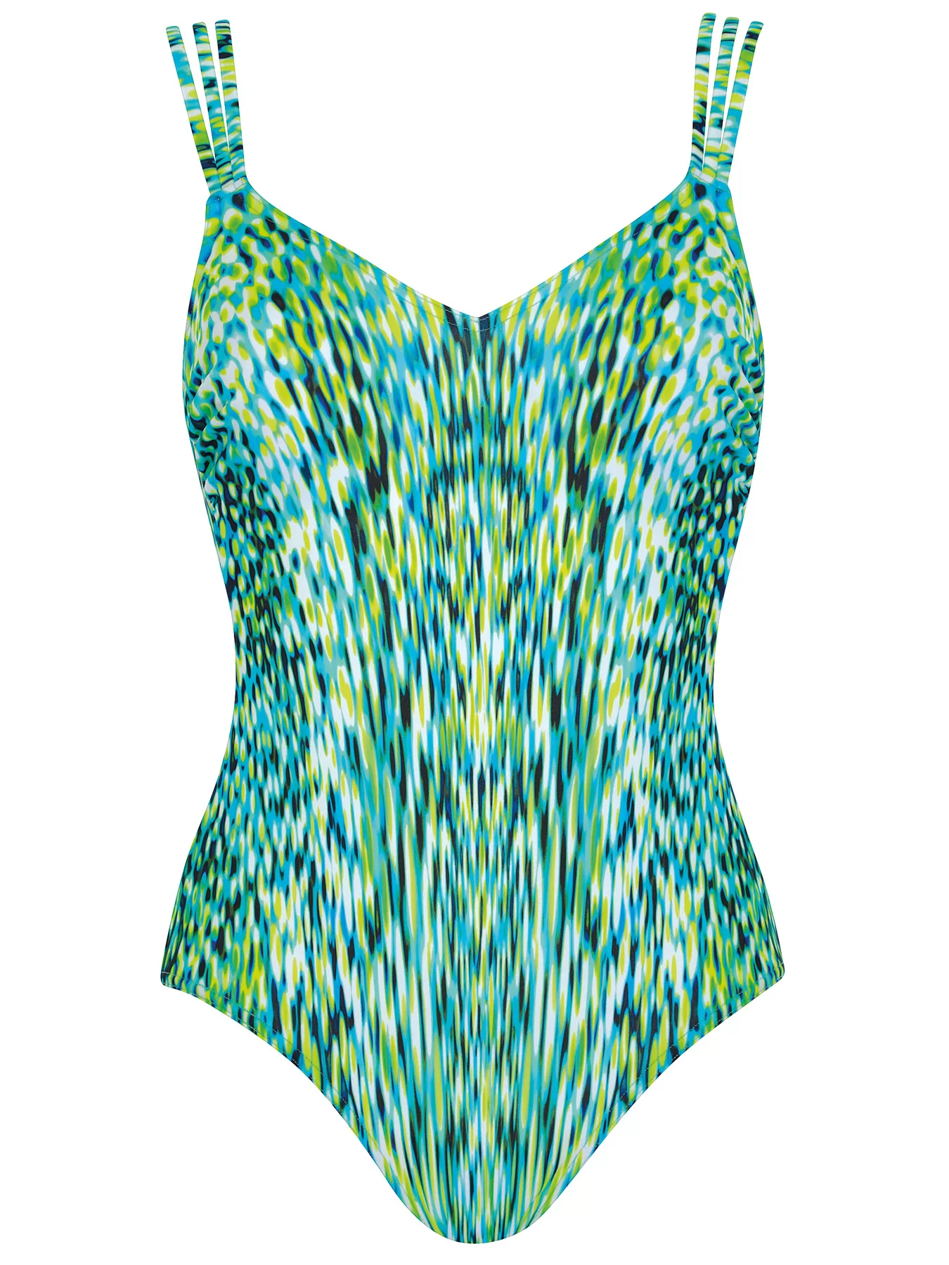 Niebieski, wielobarwny, zielony Kostium kąpielowy Sunflair 72058 - zdjęcie 1