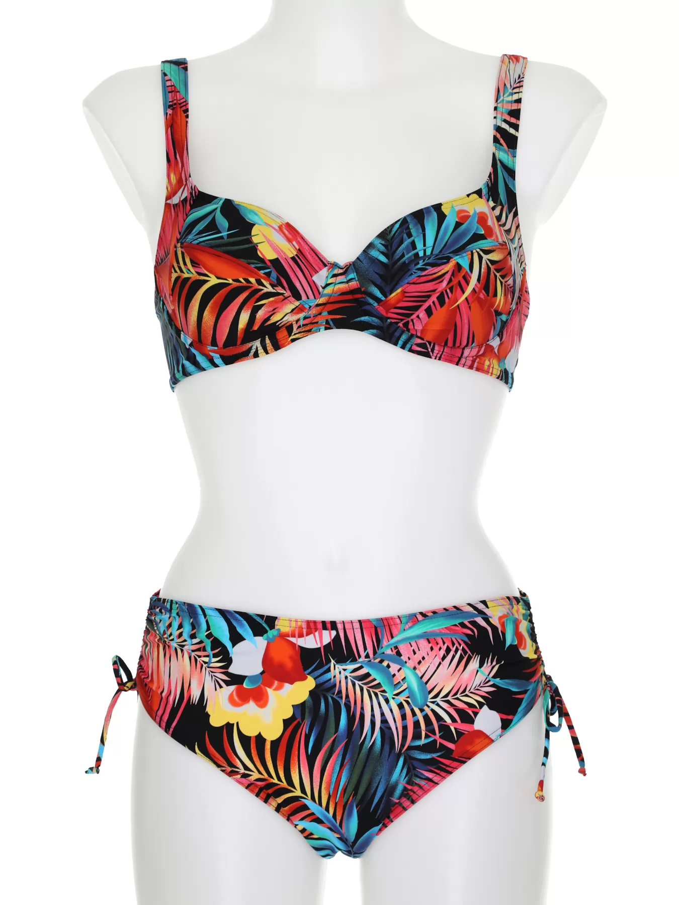 Pomarańczowy, różowy, wielobarwny Kostium kąpielowy Sunflair 71710 - zdjęcie 4