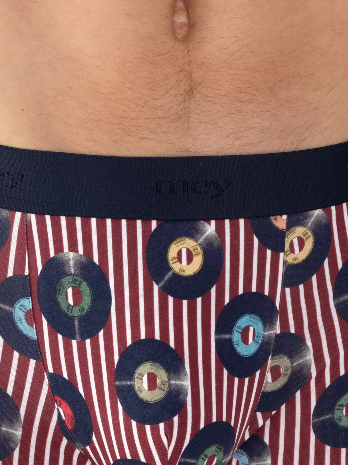 Czerwony, granatowy, wielobarwny Bokserki męskie mey 2120038 - zdjęcie 3