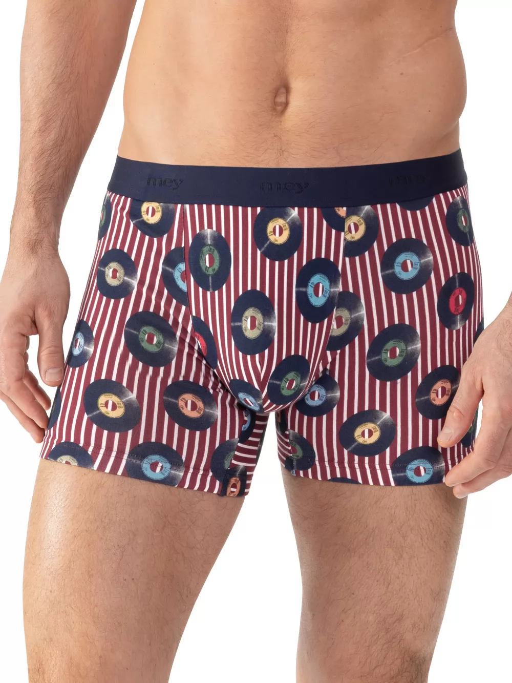 Czerwony, granatowy, wielobarwny Bokserki męskie mey 2120038 - zdjęcie 1