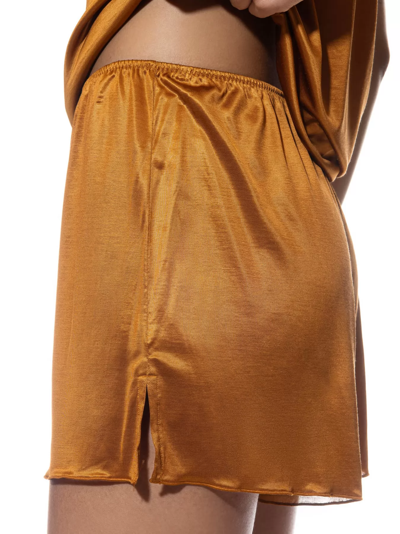 Pomarańczowy, złoty Spodenki damskie mey Coco 1120019 - zdjęcie 3