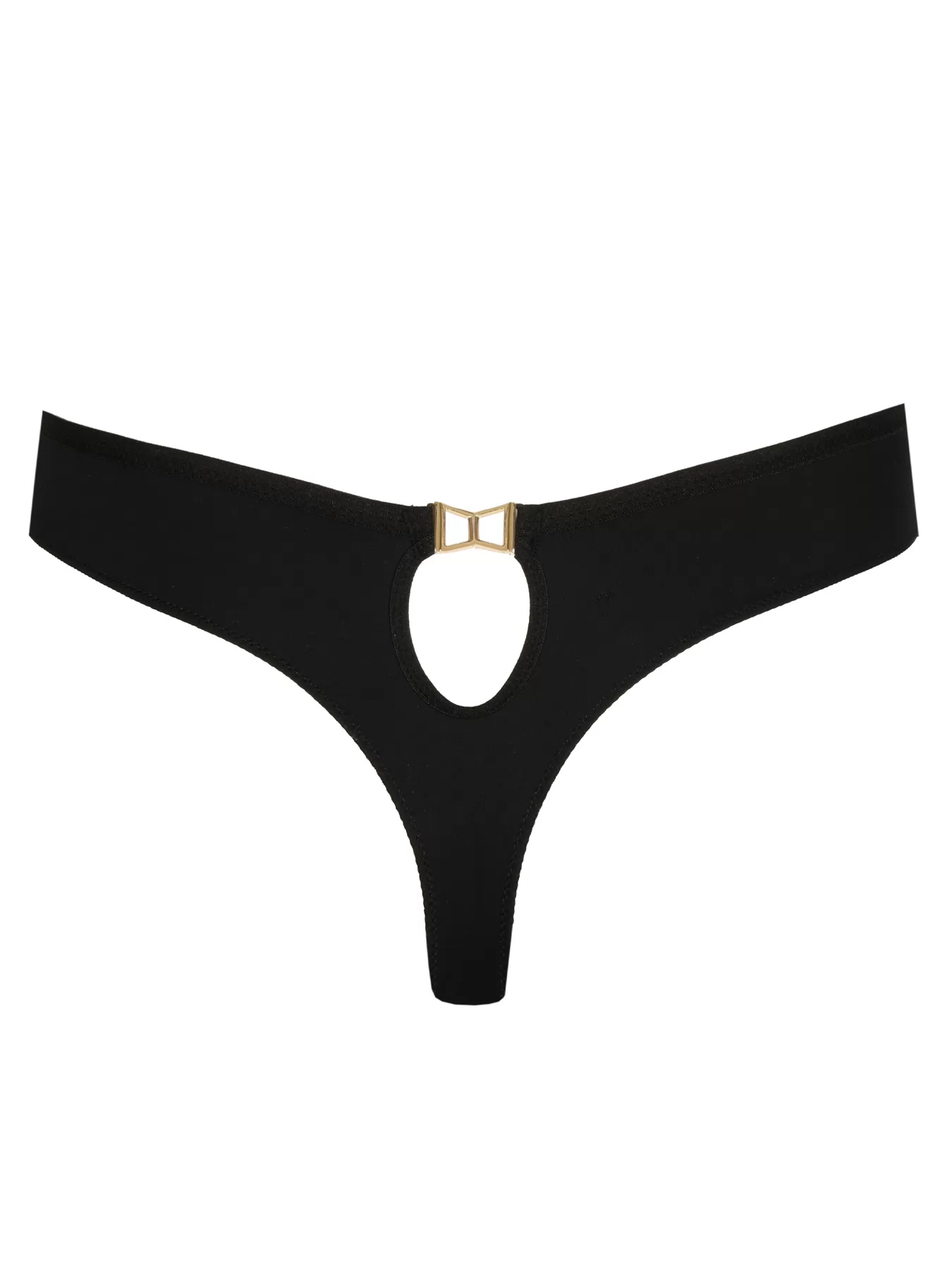 Czarny Stringi PrimaDonna Vallarta 663500 - zdjęcie 5