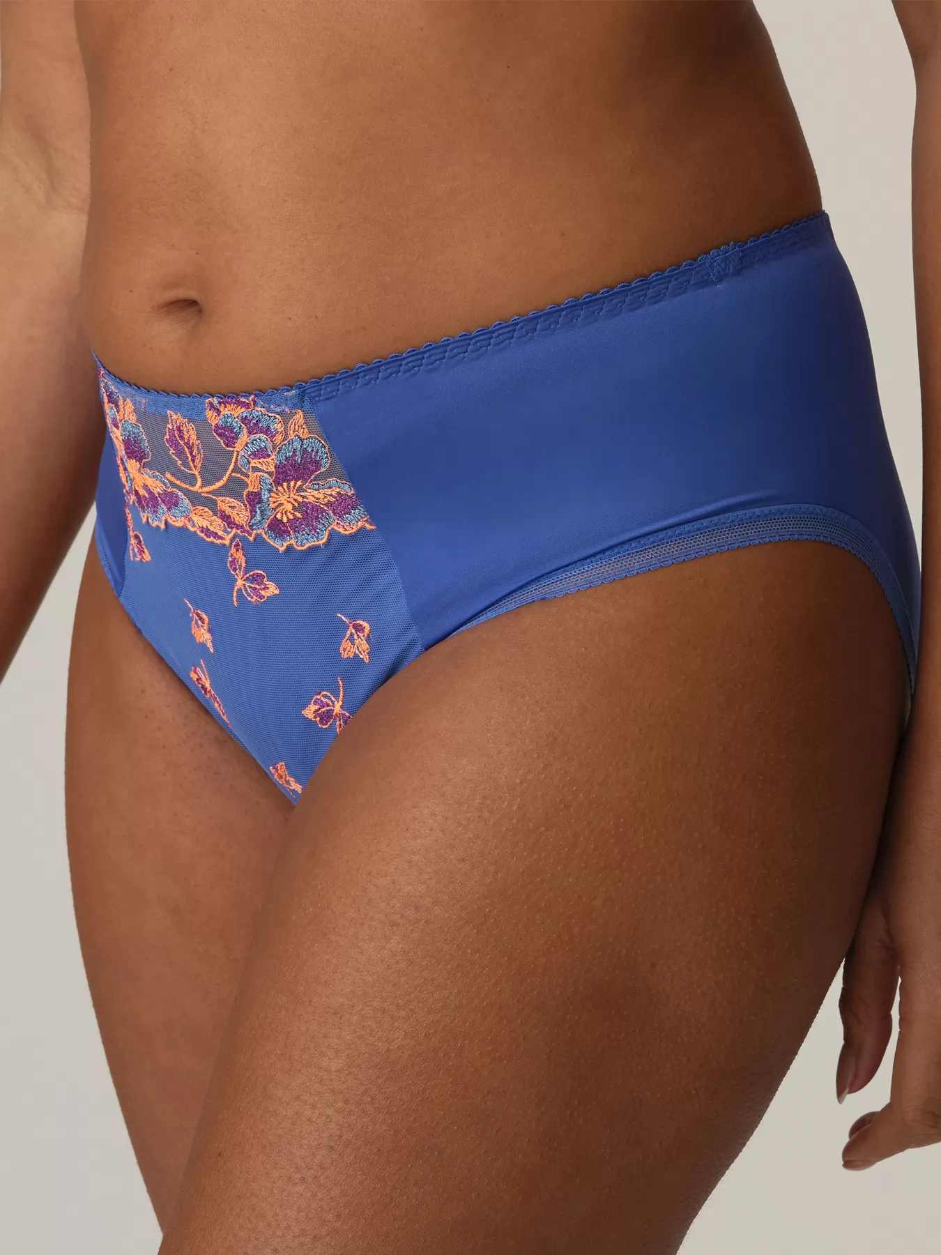 Niebieski, pomarańczowy, wielobarwny Figi pełne PrimaDonna Lenca 563461 - zdjęcie 3