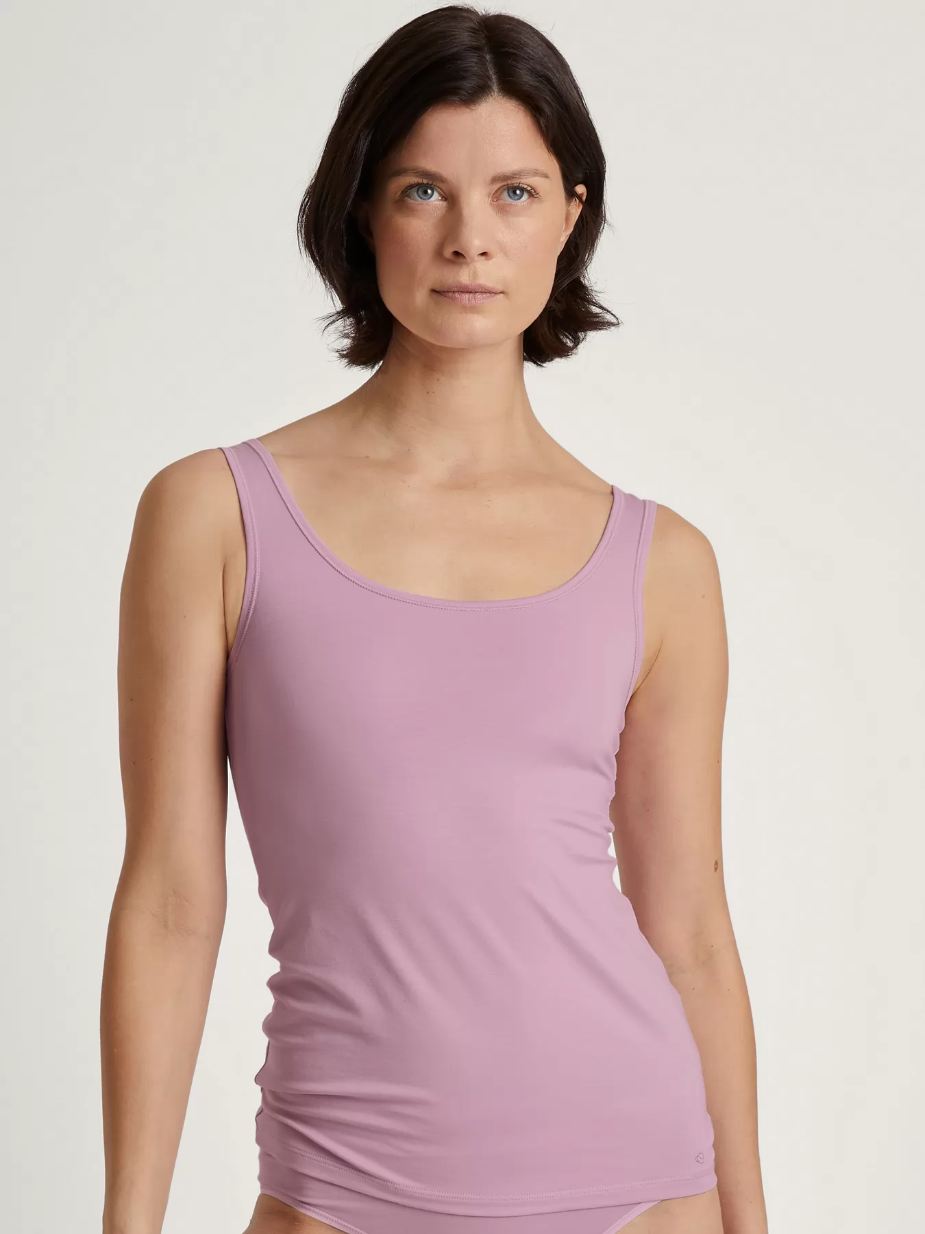 Fioletowy Koszulka damska Calida Natural Comfort 12175 - zdjęcie 3