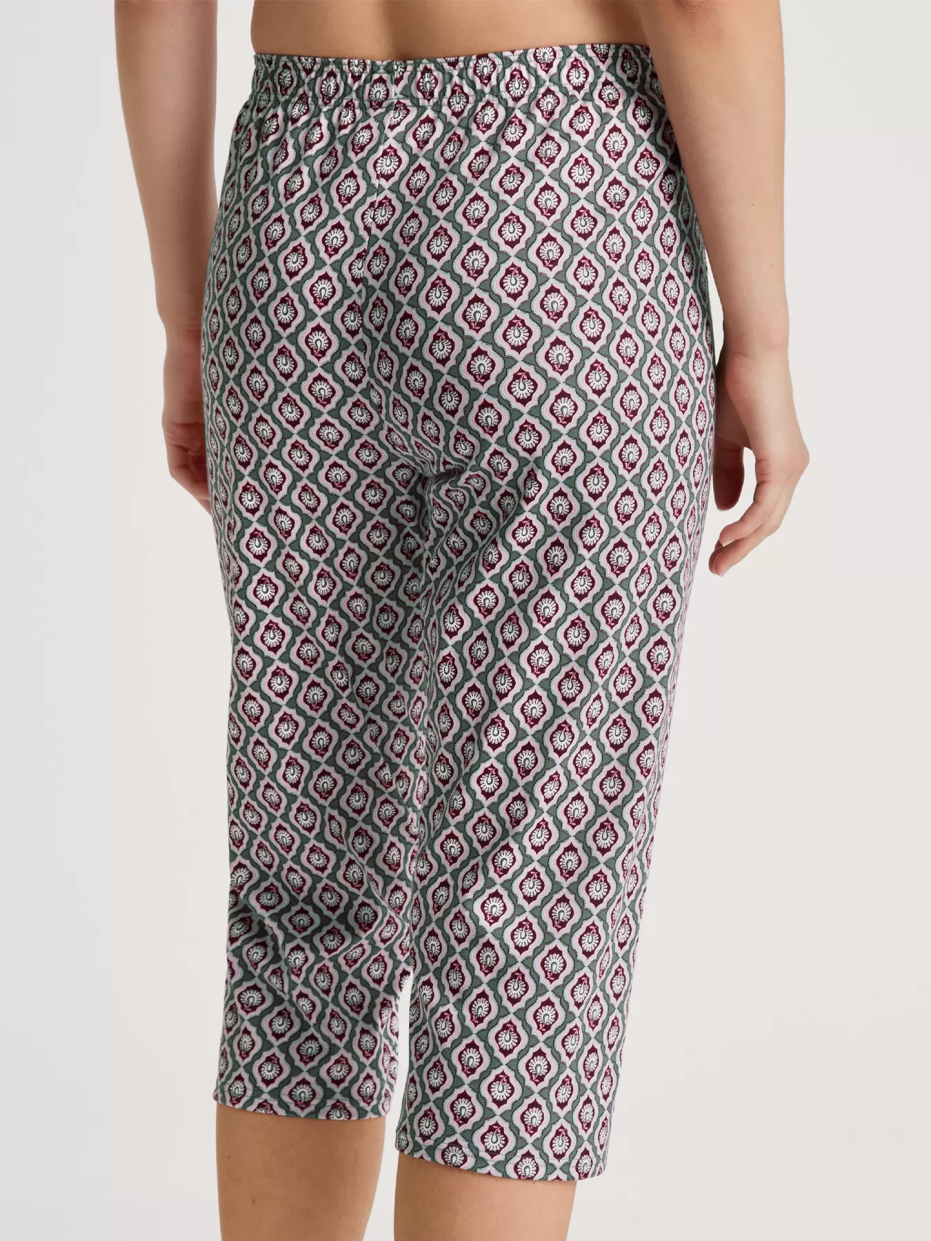 Wielobarwny, zielony Spodnie damskie Calida Favourites Ground 28128 - zdjęcie 2