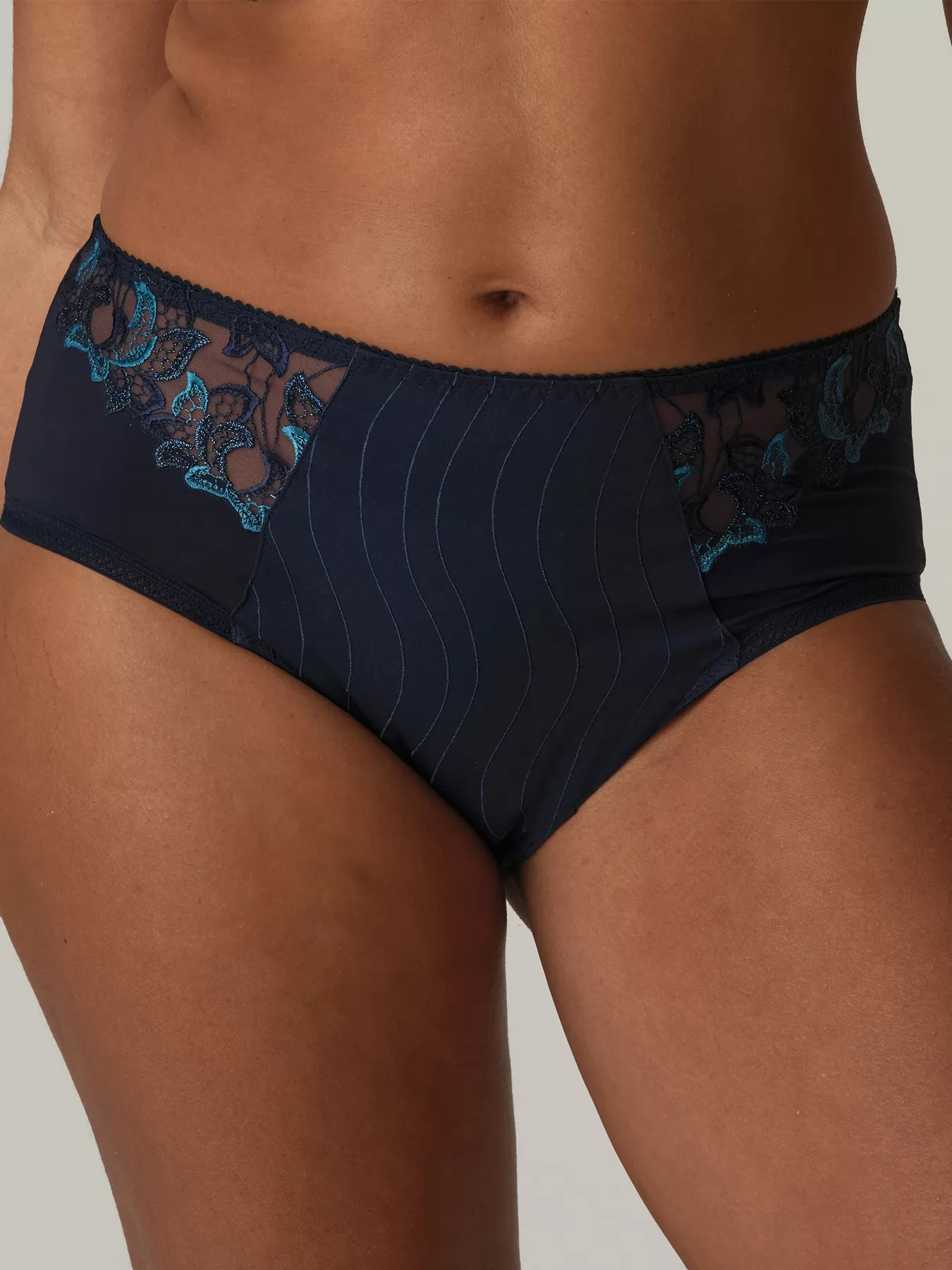 Granatowy Figi pełne PrimaDonna Deauville 561816 - zdjęcie 1