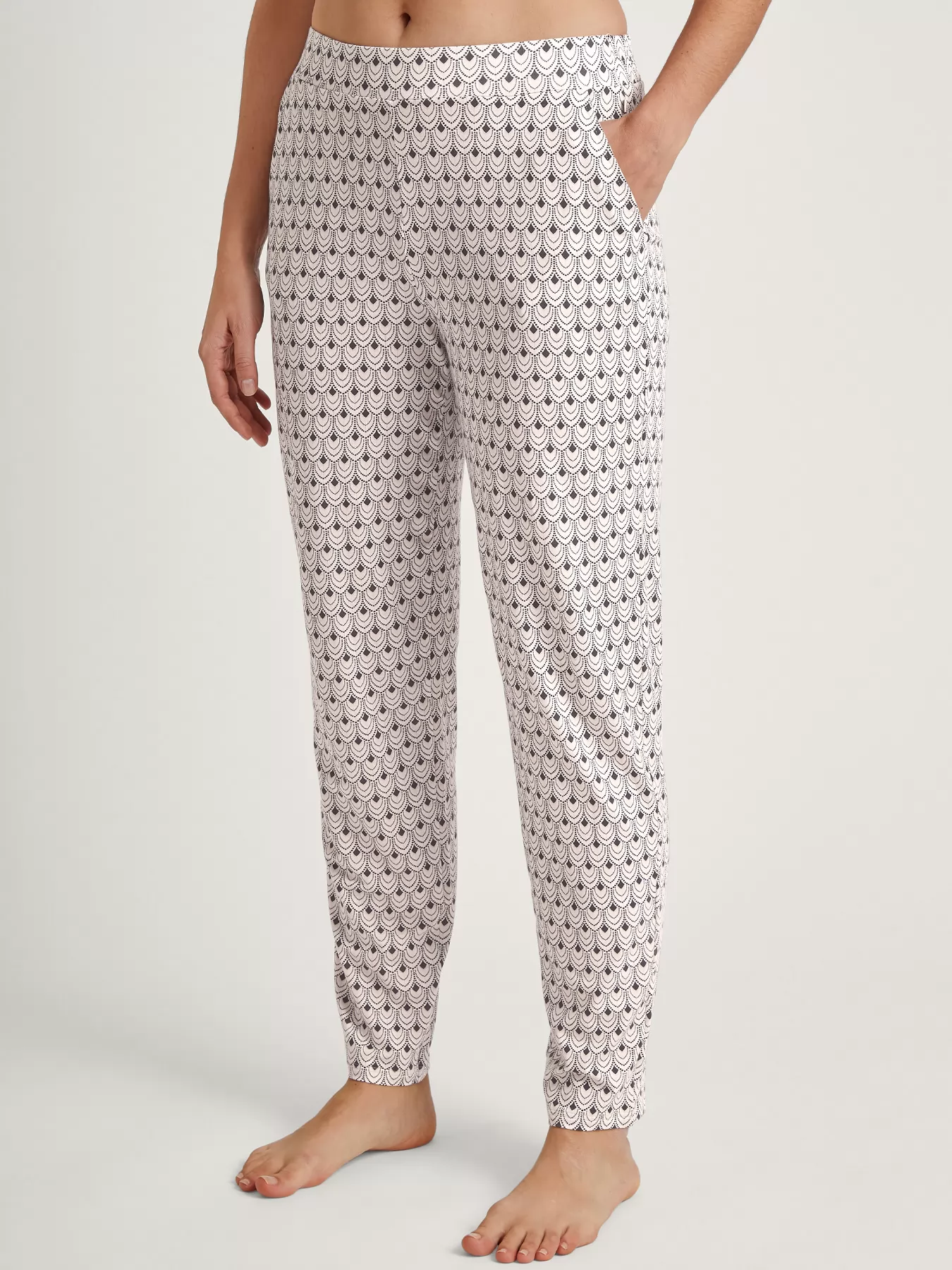 Kremowy Spodnie damskie Calida Favourites Seduction 29392 - zdjęcie 1