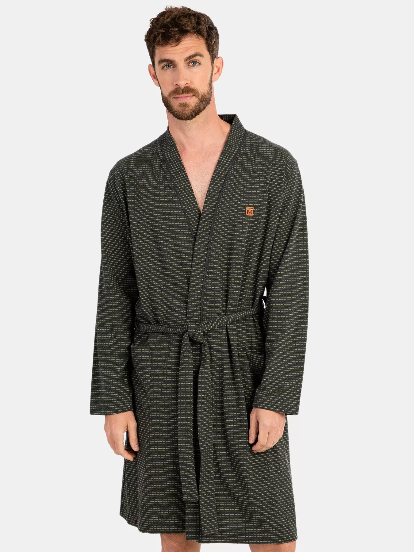 Zielony Szlafrok męski Massana 746336 - zdjęcie 1