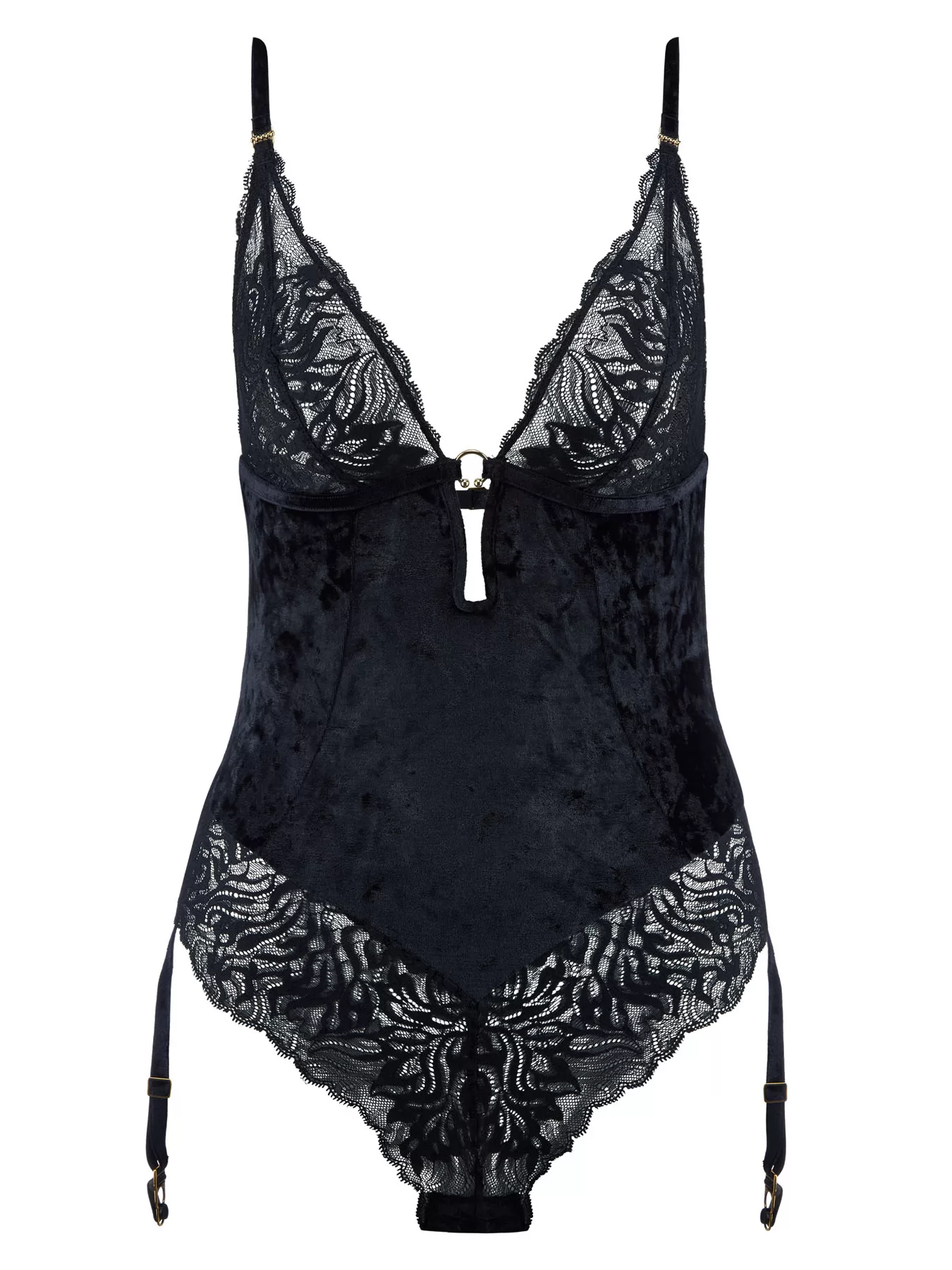 Czarny Body Aubade The Night Before 3I86 - zdjęcie 5