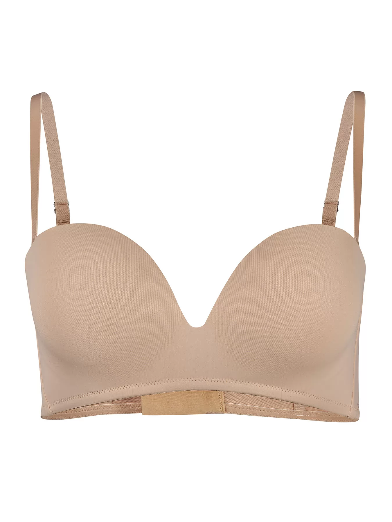 Beżowy Biustonosz usztywniany Skiny Micro Essentials 081394 - zdjęcie 4