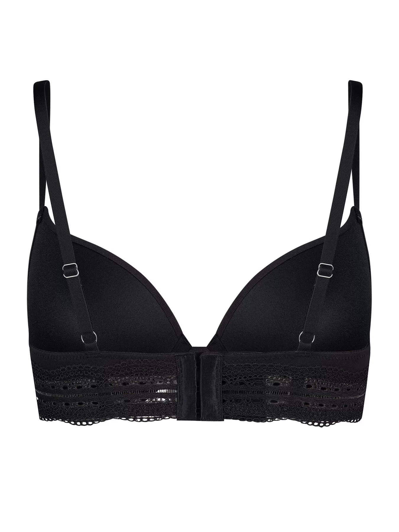 Czarny Biustonosz usztywniany Skiny Classicotton 081993 - zdjęcie 5