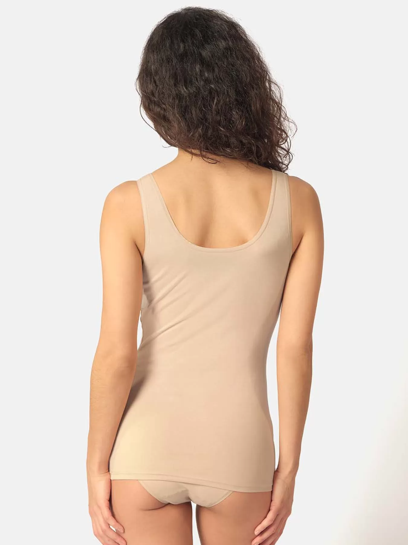 Beżowy, biały, czarny Koszulka damska 3PACK Skiny Every Day in Cotton 084651 - zdjęcie 5