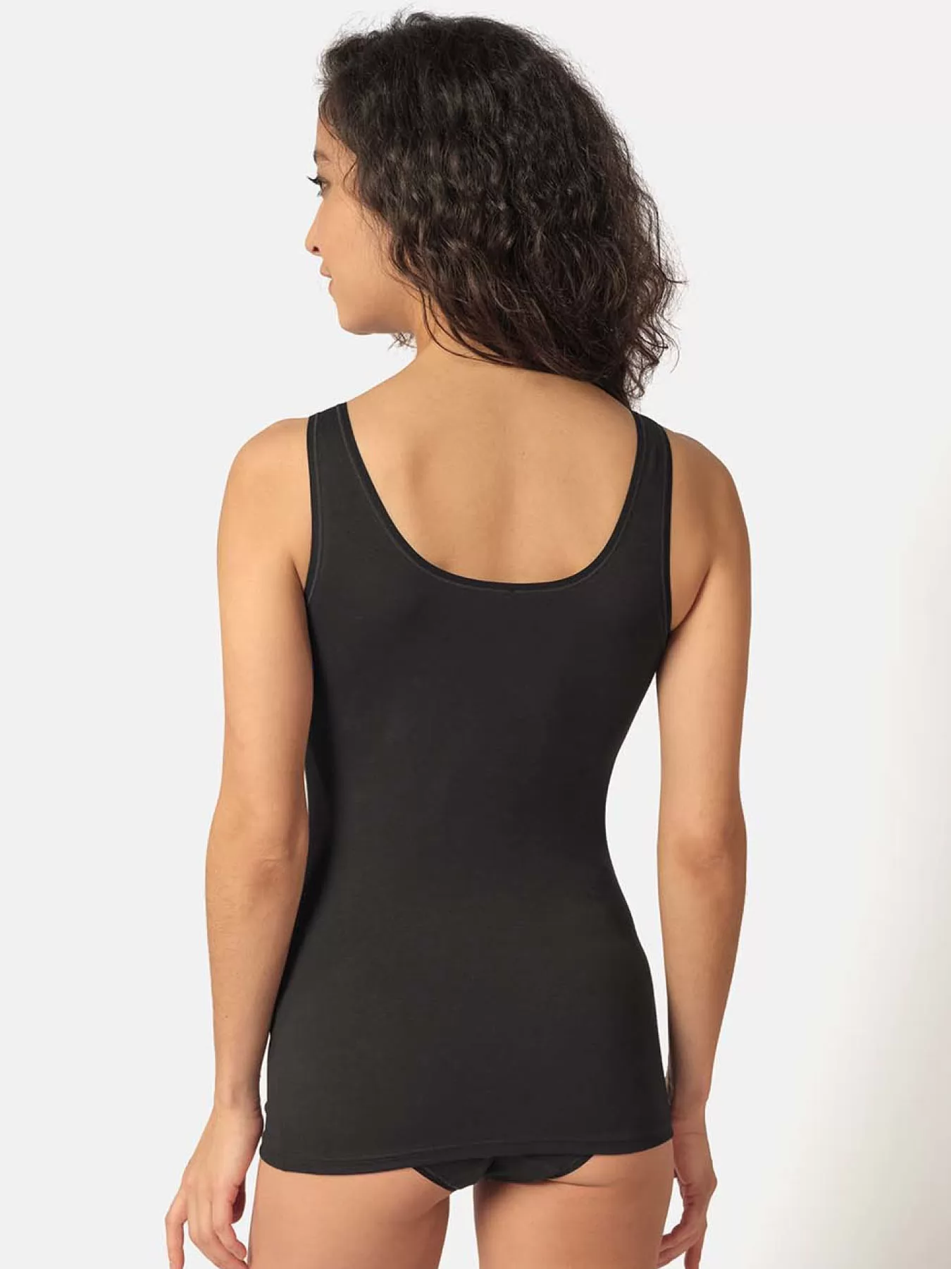 Beżowy, biały, czarny Koszulka damska 3PACK Skiny Every Day in Cotton 084651 - zdjęcie 7