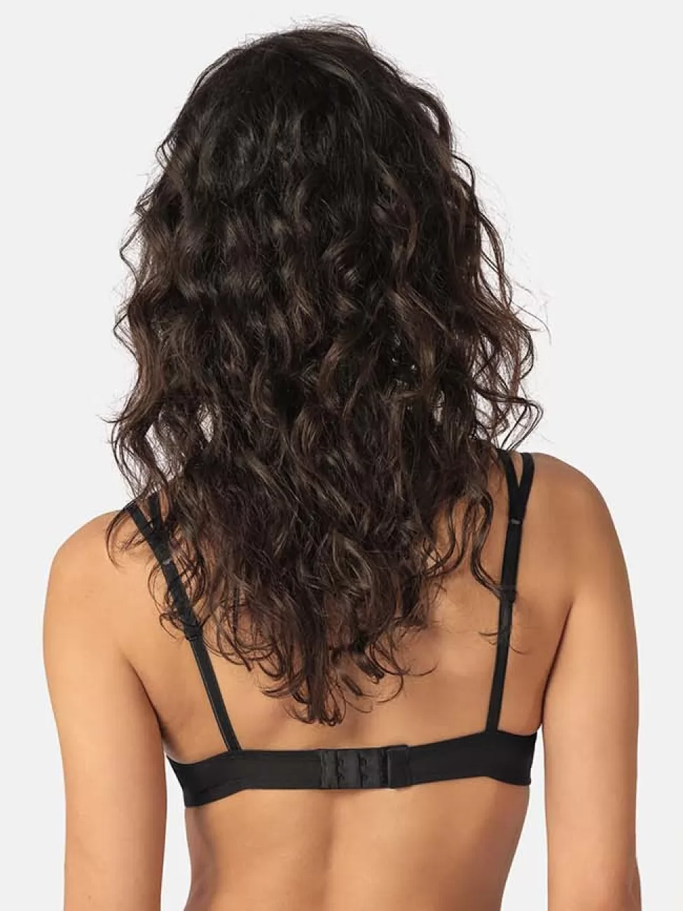 Czarny Biustonosz usztywniany Skiny Cotton Essentials 082415 - zdjęcie 2