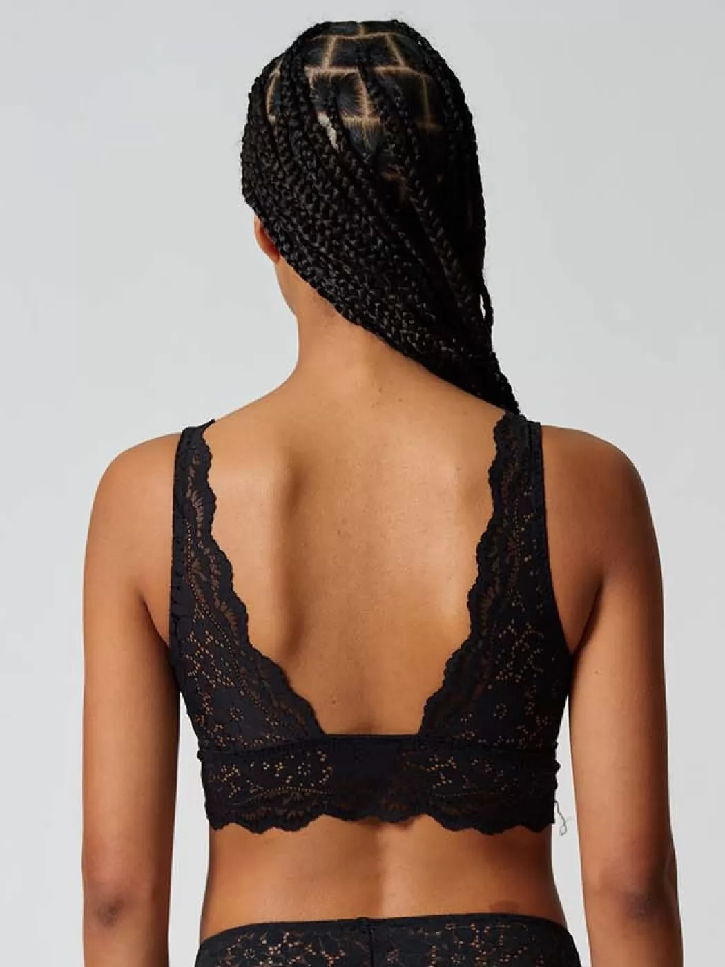 Czarny Biustonosz bez fiszbin Skiny Wonderfulace 082902 - zdjęcie 2