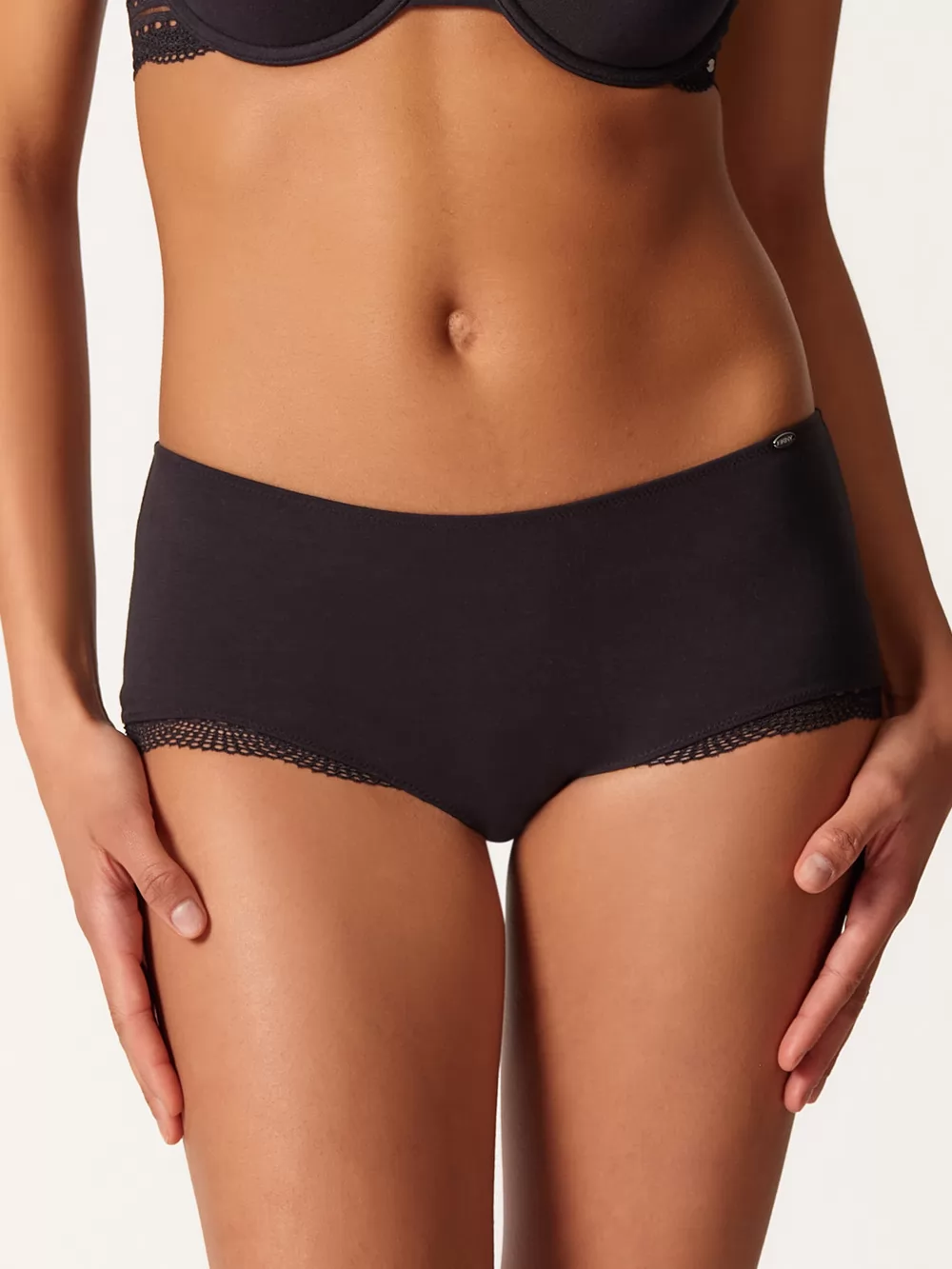 Czarny Bokserki 2PACK Skiny Classicotton 081996 - zdjęcie 1