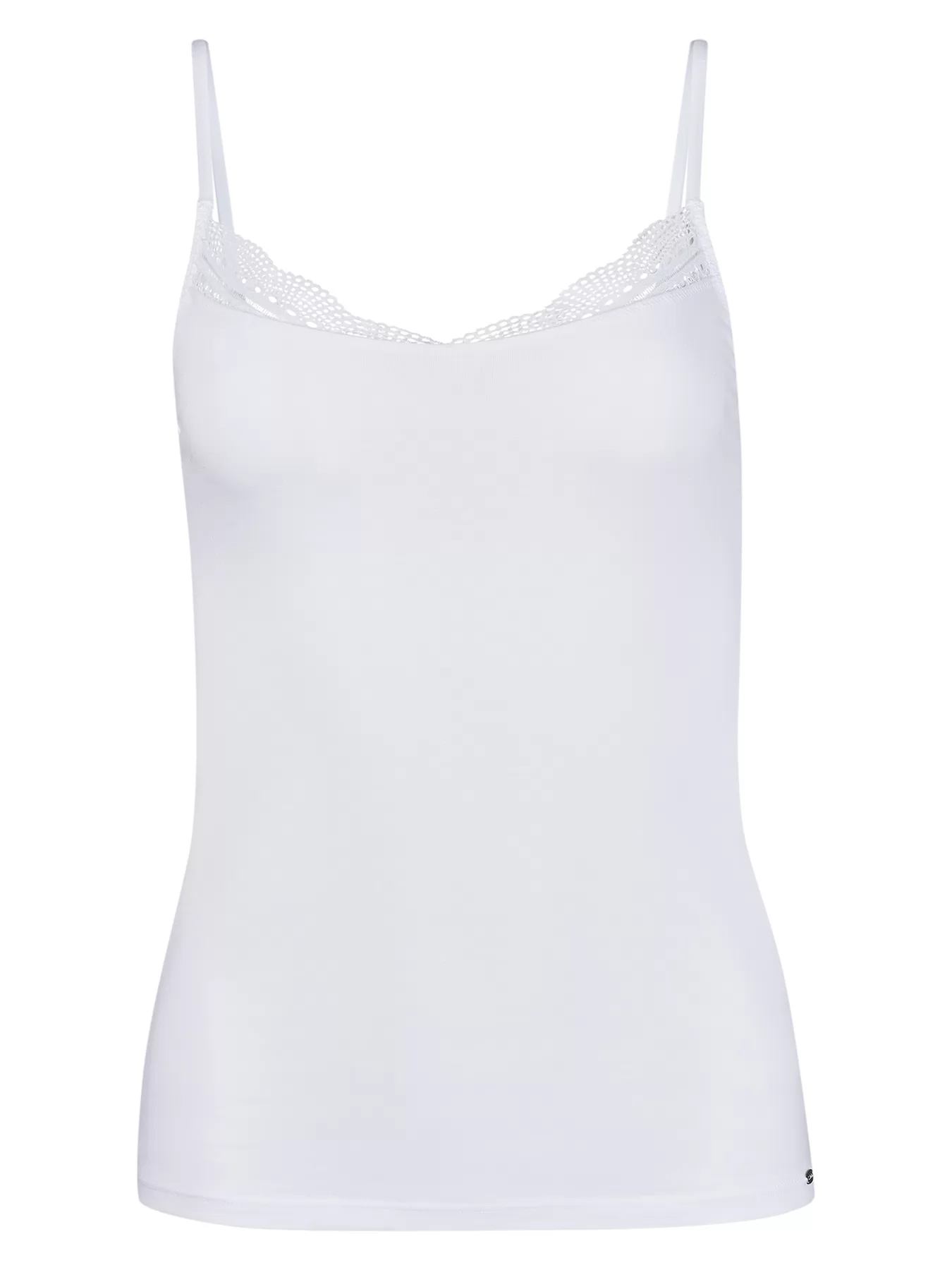 Biały Koszulka damska Skiny Classicotton 082001 - zdjęcie 4