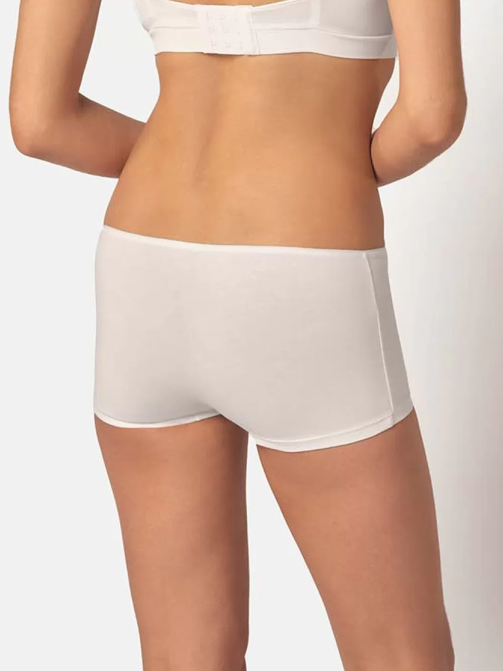 Biały Bokserki Skiny Cotton Essentials 080904 - zdjęcie 2