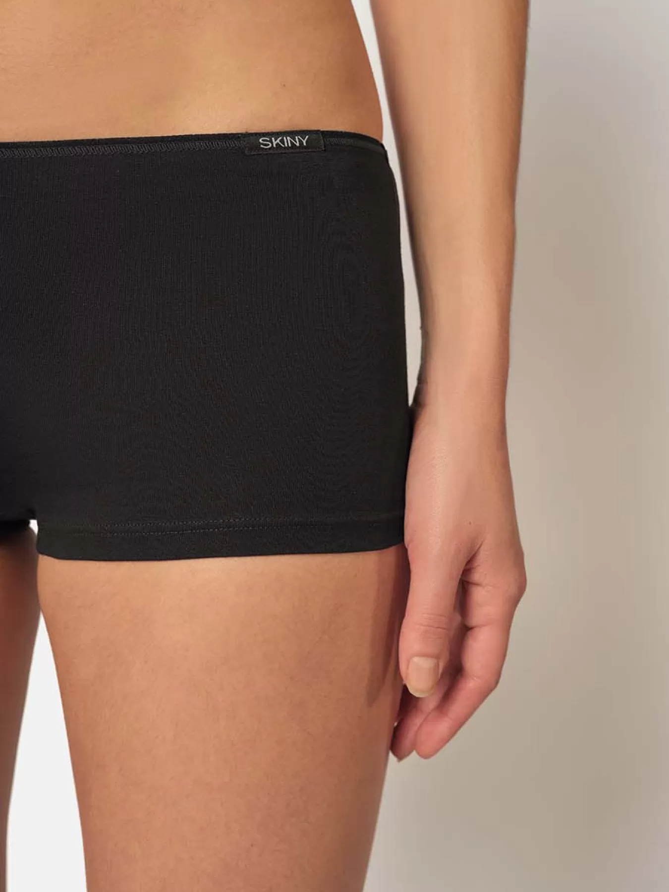 Czarny Bokserki Skiny Cotton Essentials 080904 - zdjęcie 3