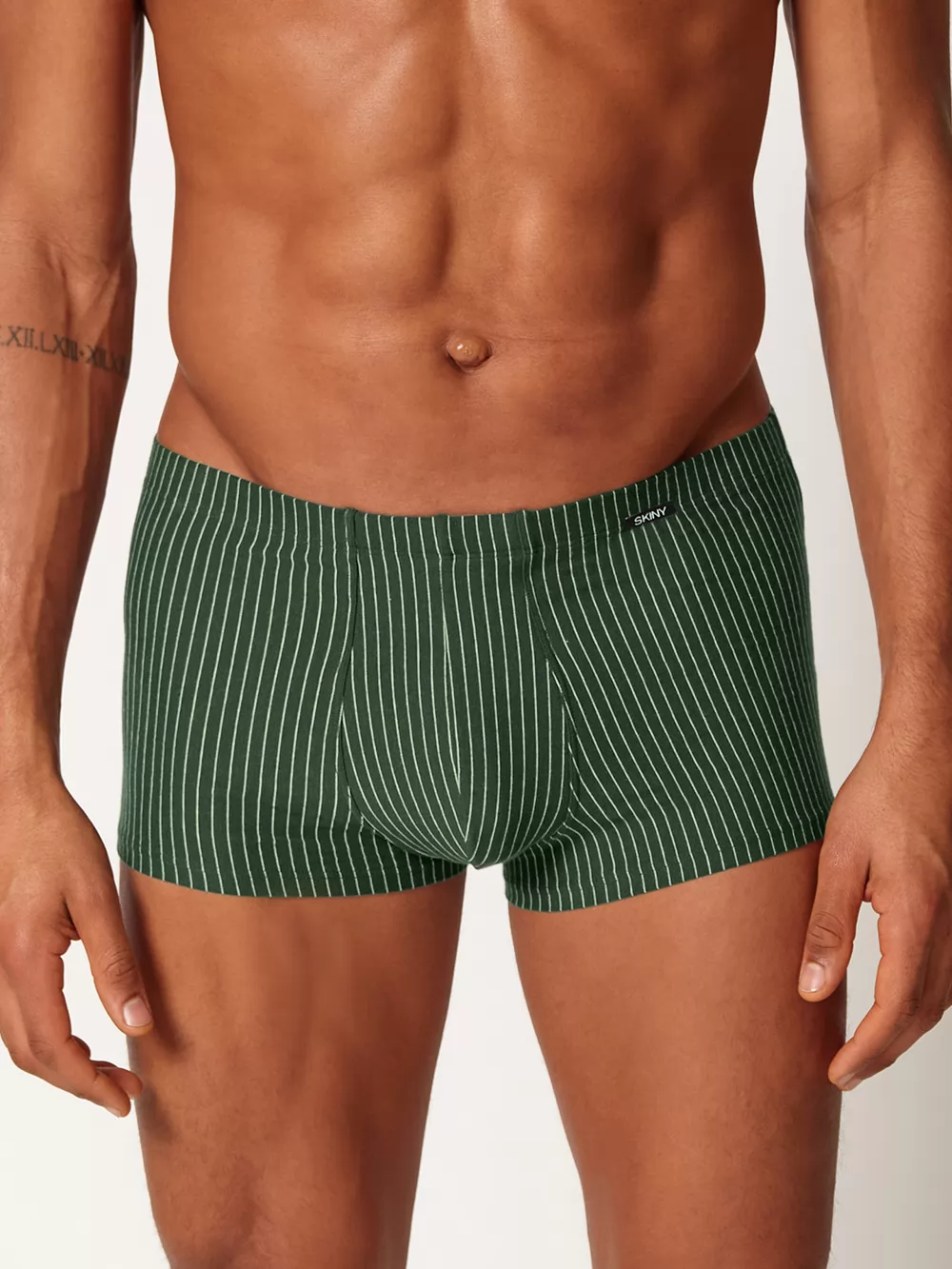 Zielony Bokserki męskie 2PACK Skiny Cotton Advantage 86893 - zdjęcie 1