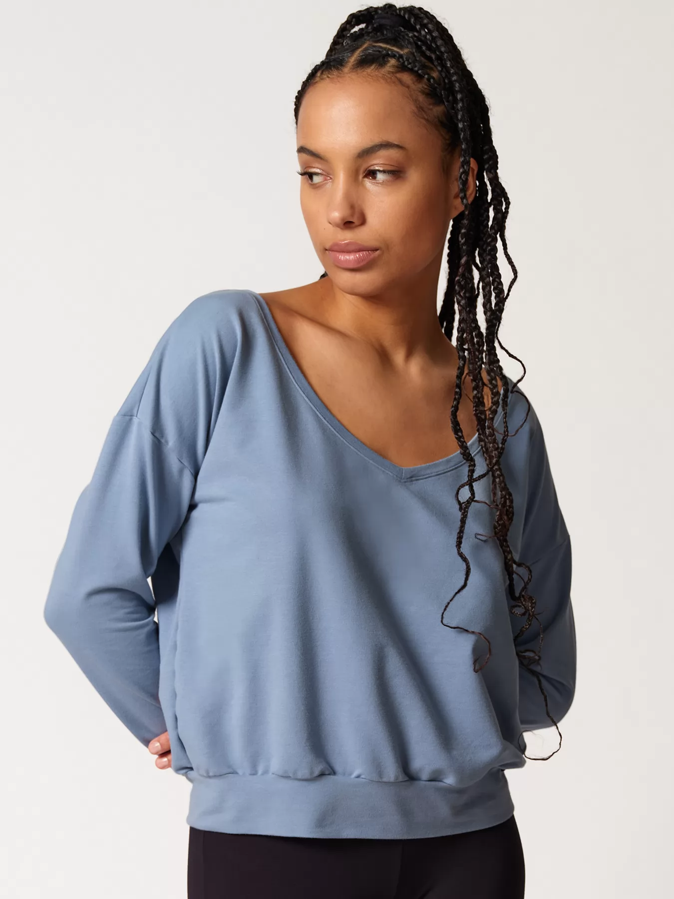 Niebieski Koszulka damska Skiny Every Night in Mix&Match 082617 - zdjęcie 1